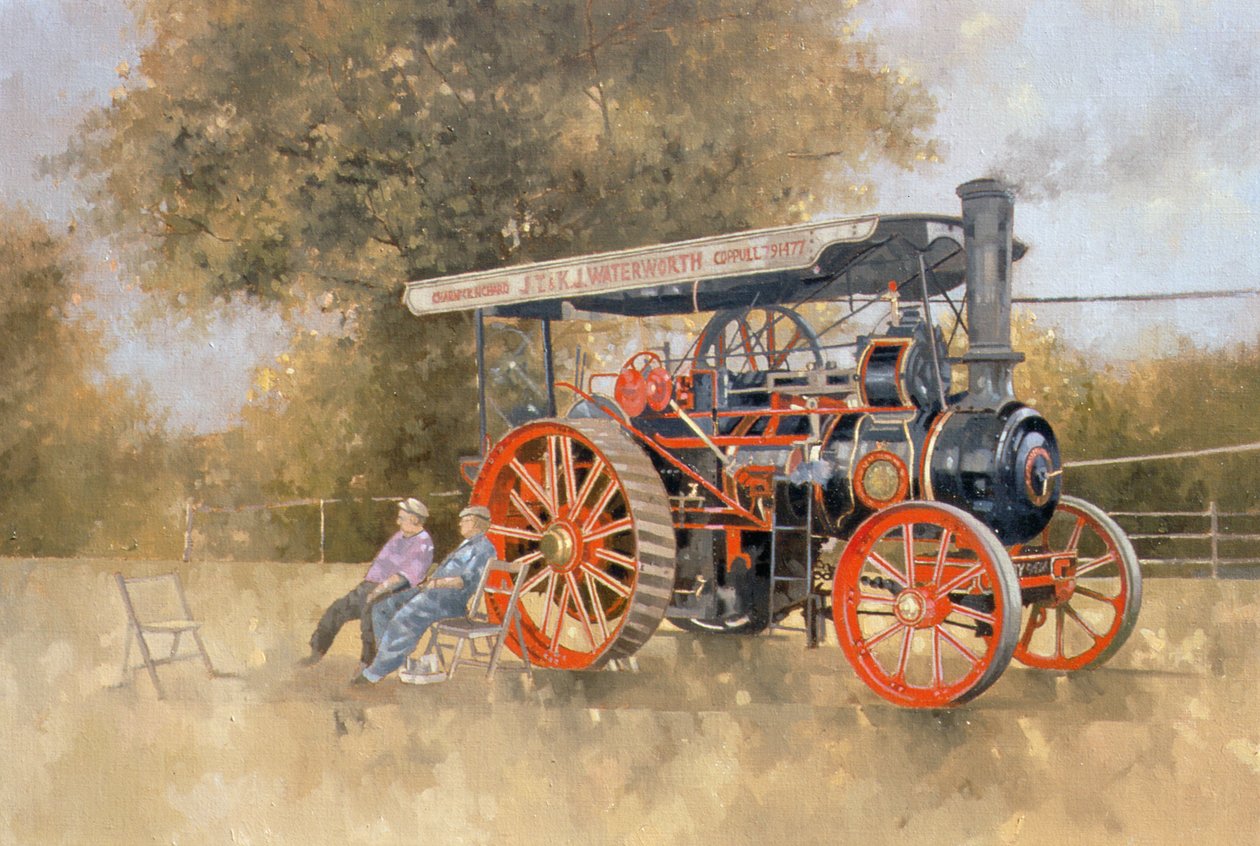 Motor de tração no Great Eccleston Show de Peter Miller