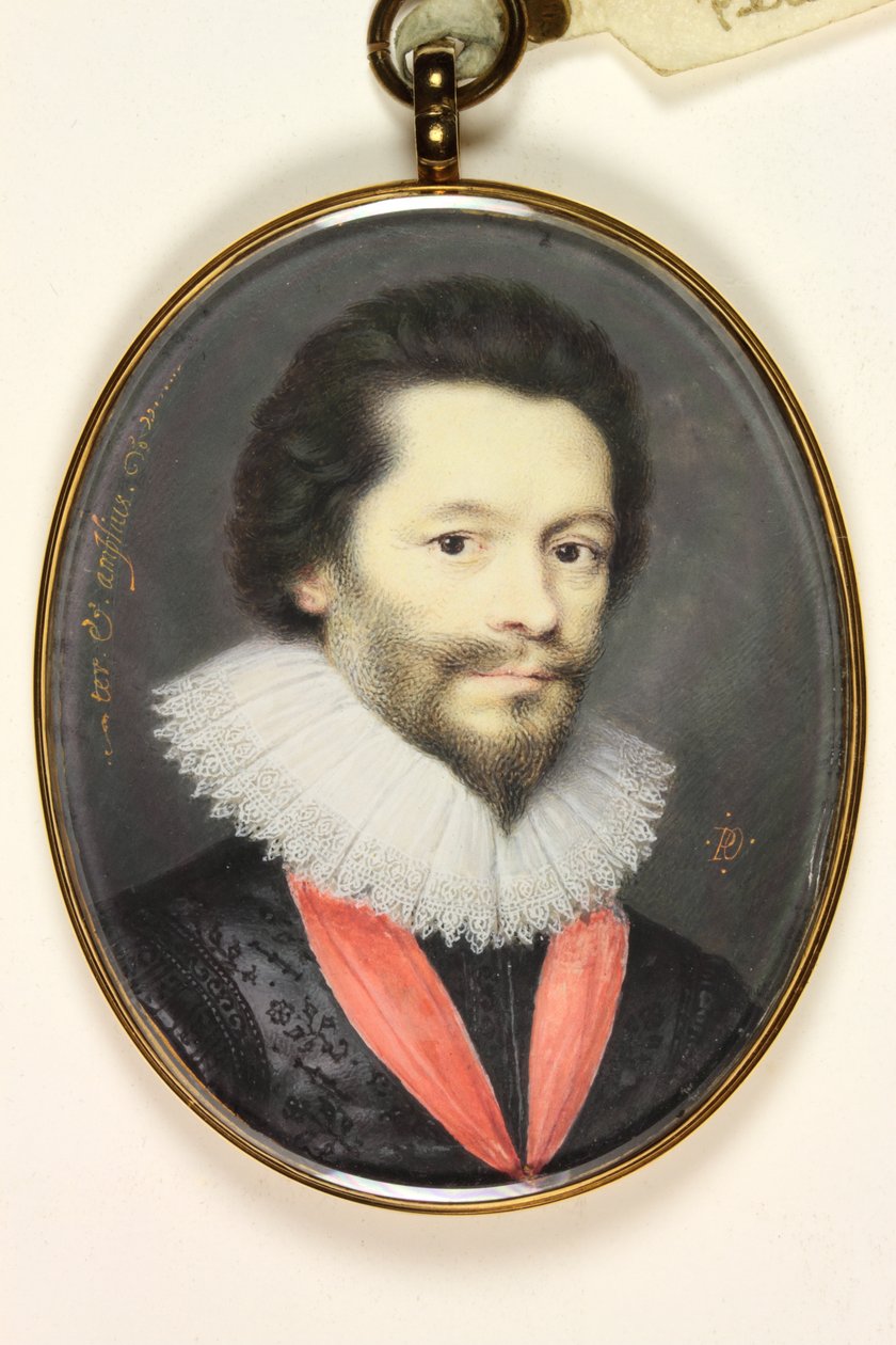 Sir Robert Harley, Mestre da Casa da Moeda (esmalte) de Peter Oliver