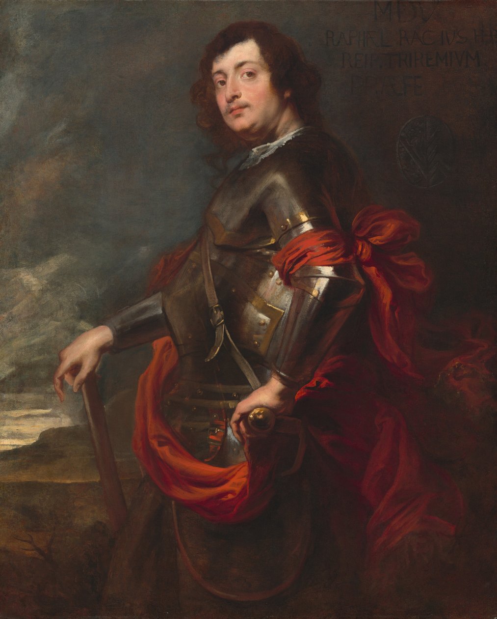 O prefeito Raffaele Raggi, c.1625 (óleo sobre tela) de Peter P. & Dyck Anthony Van (1599-1641) Rubens