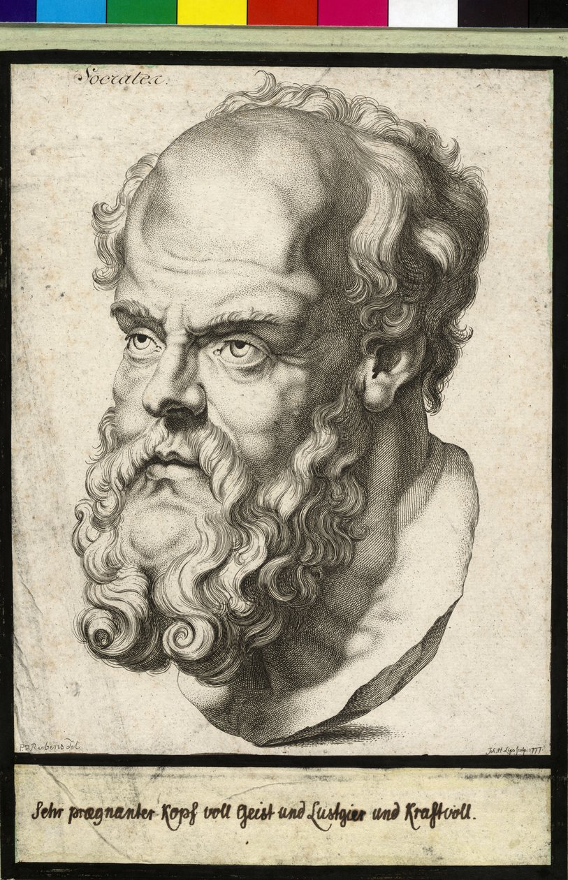Sócrates de Peter Paul (after) Rubens