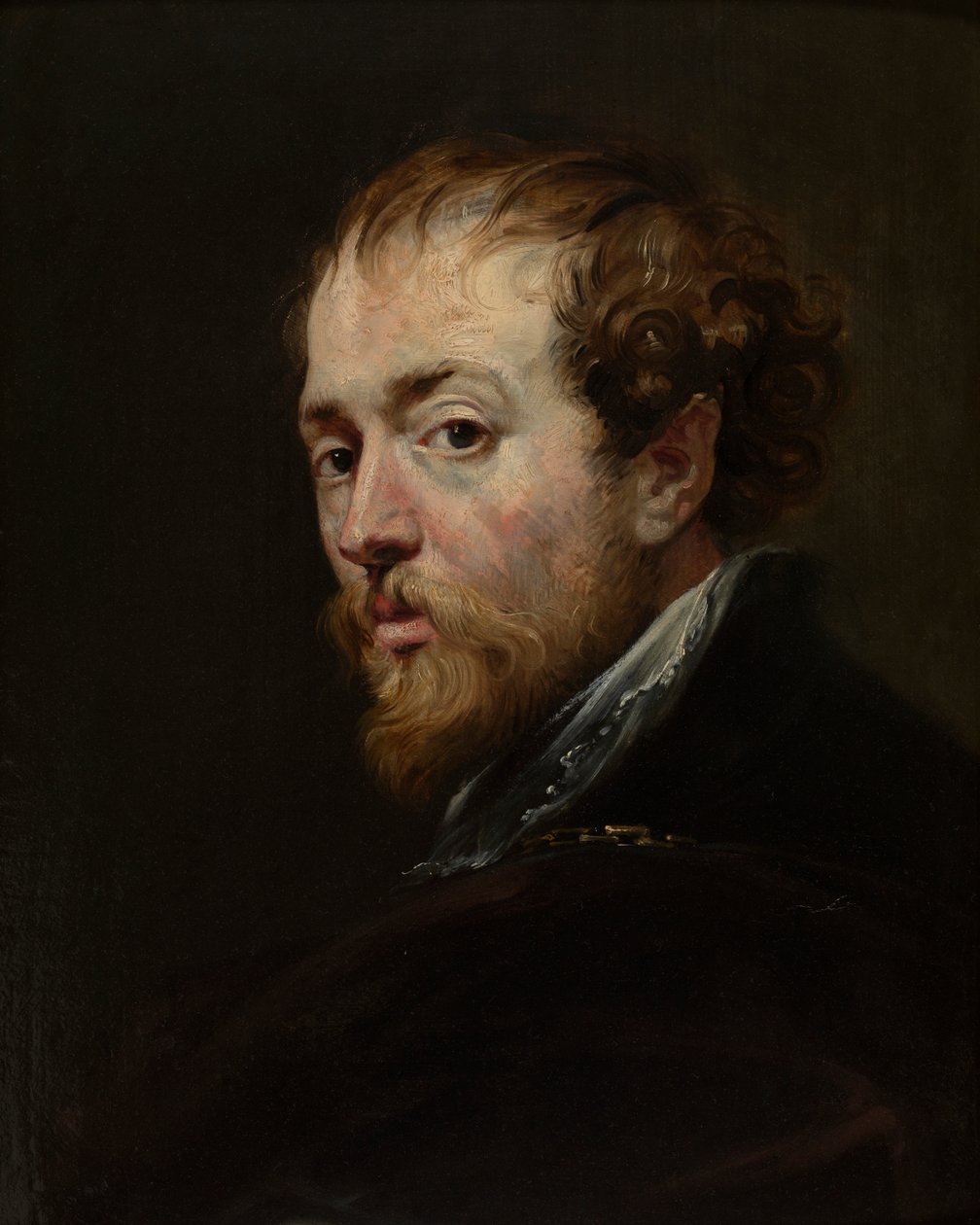 O pintor Peter Paul Rubens (óleo sobre tela) de Peter Paul (follower of) Rubens