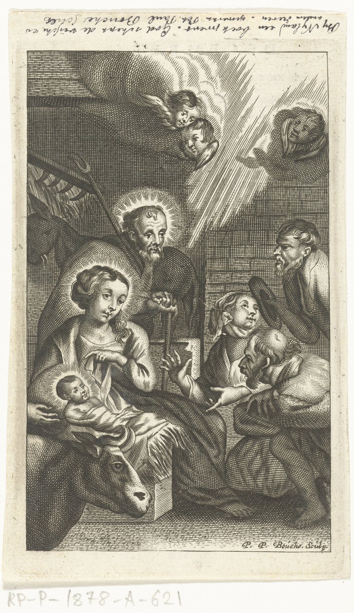 A adoração dos pastores de Peter Paul Bouché
