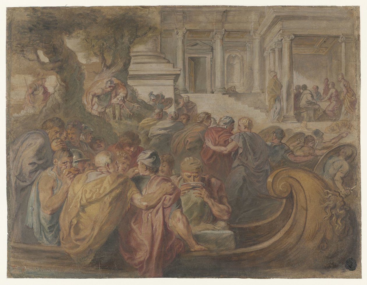 Chegada de Ulisses e Companheiros em Circe de Peter Paul Rubens (possibly)
