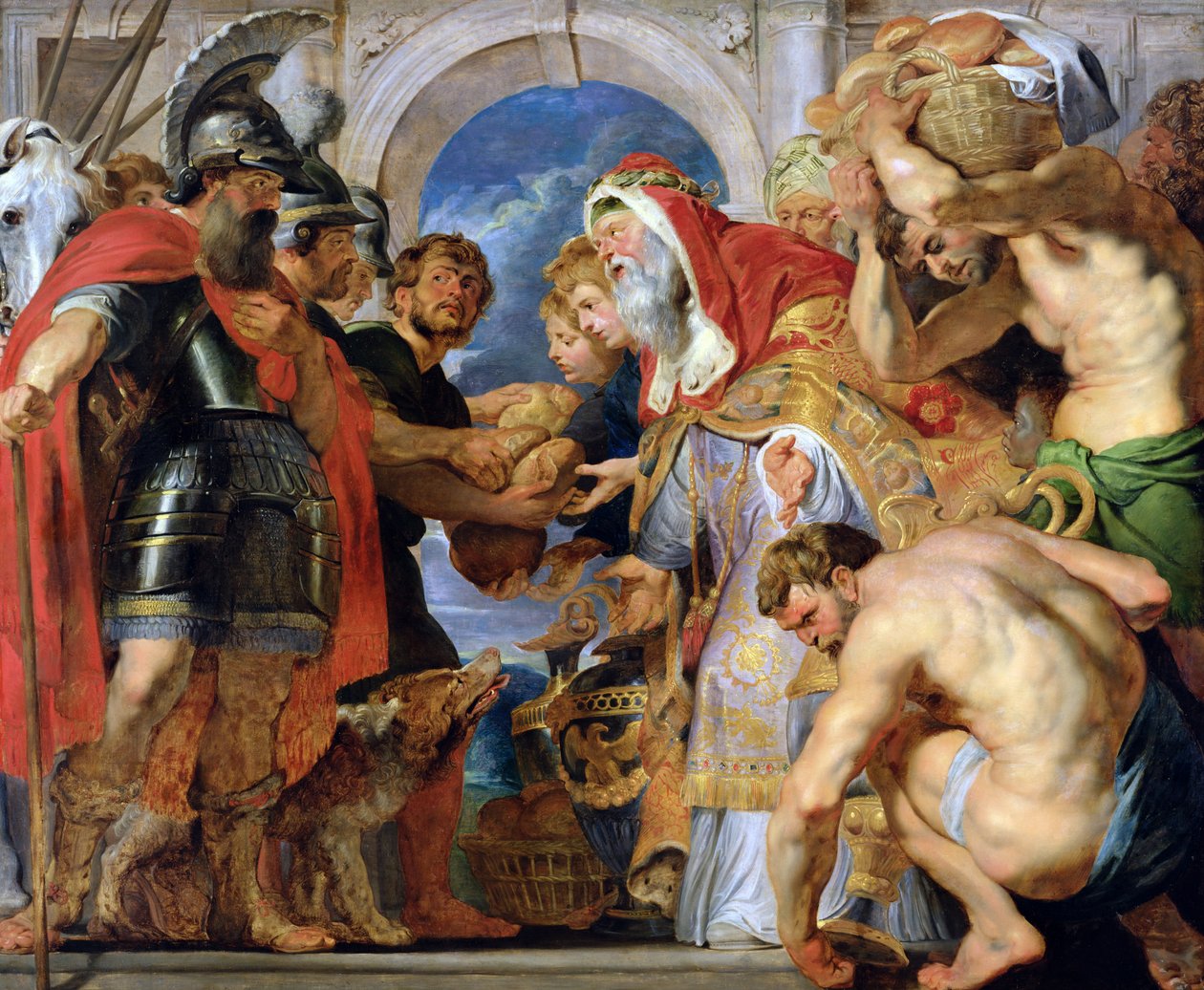 Abraão e Melquisedeque de Peter Paul Rubens