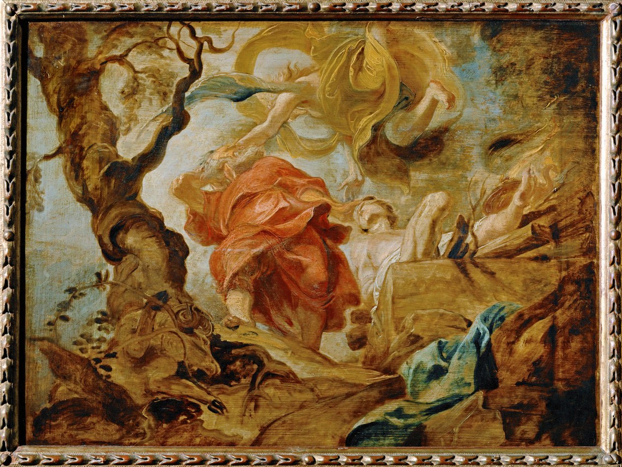 Abraão sacrifica Isaac de Peter Paul Rubens