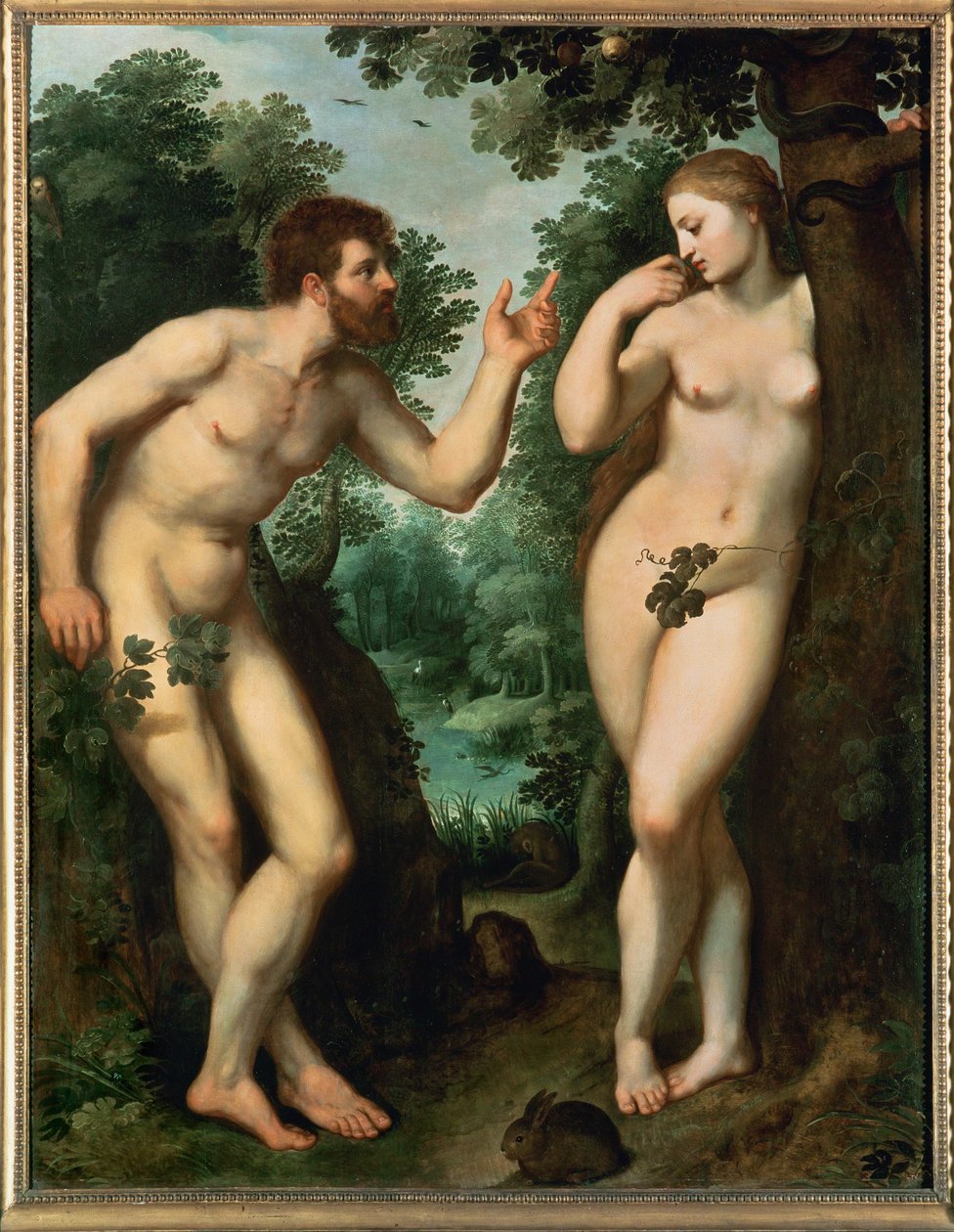 Adão e Eva (pintura) de Peter Paul Rubens