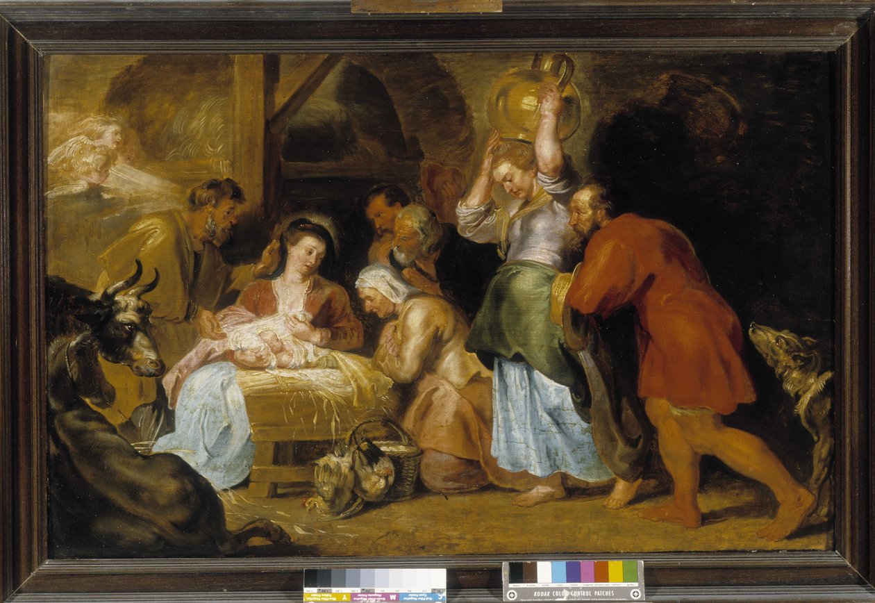 Adoração dos Pastores de Peter Paul Rubens