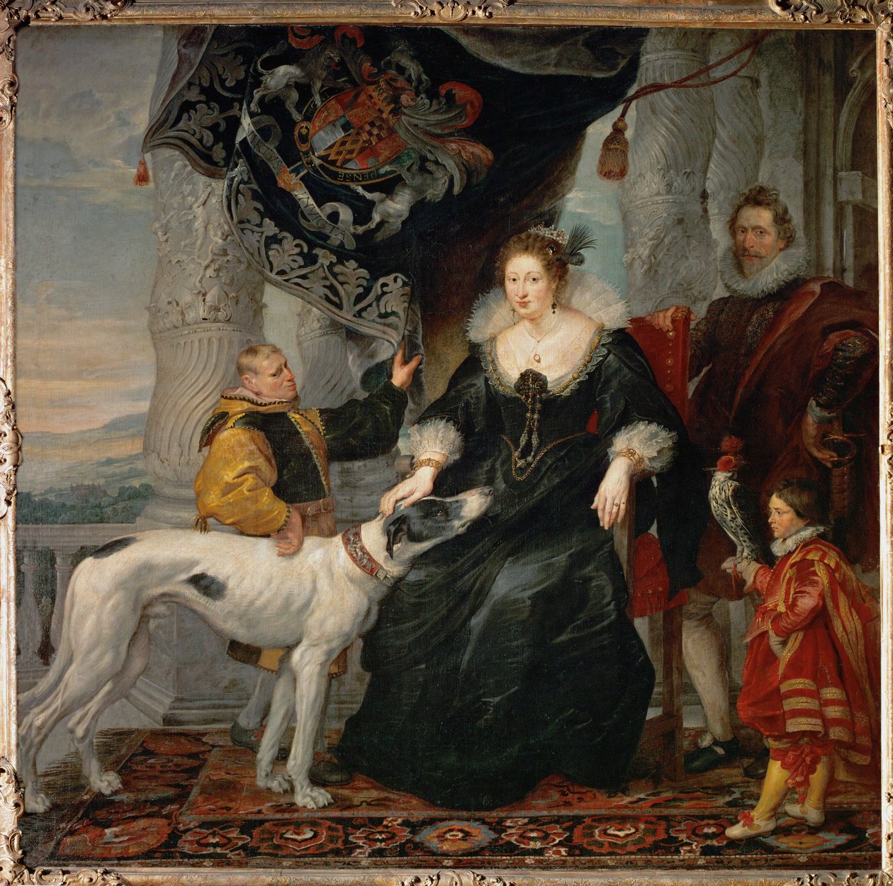 Alathea Talbot, Condessa de Shrewsbury (pintura sobre tela) de Peter Paul Rubens