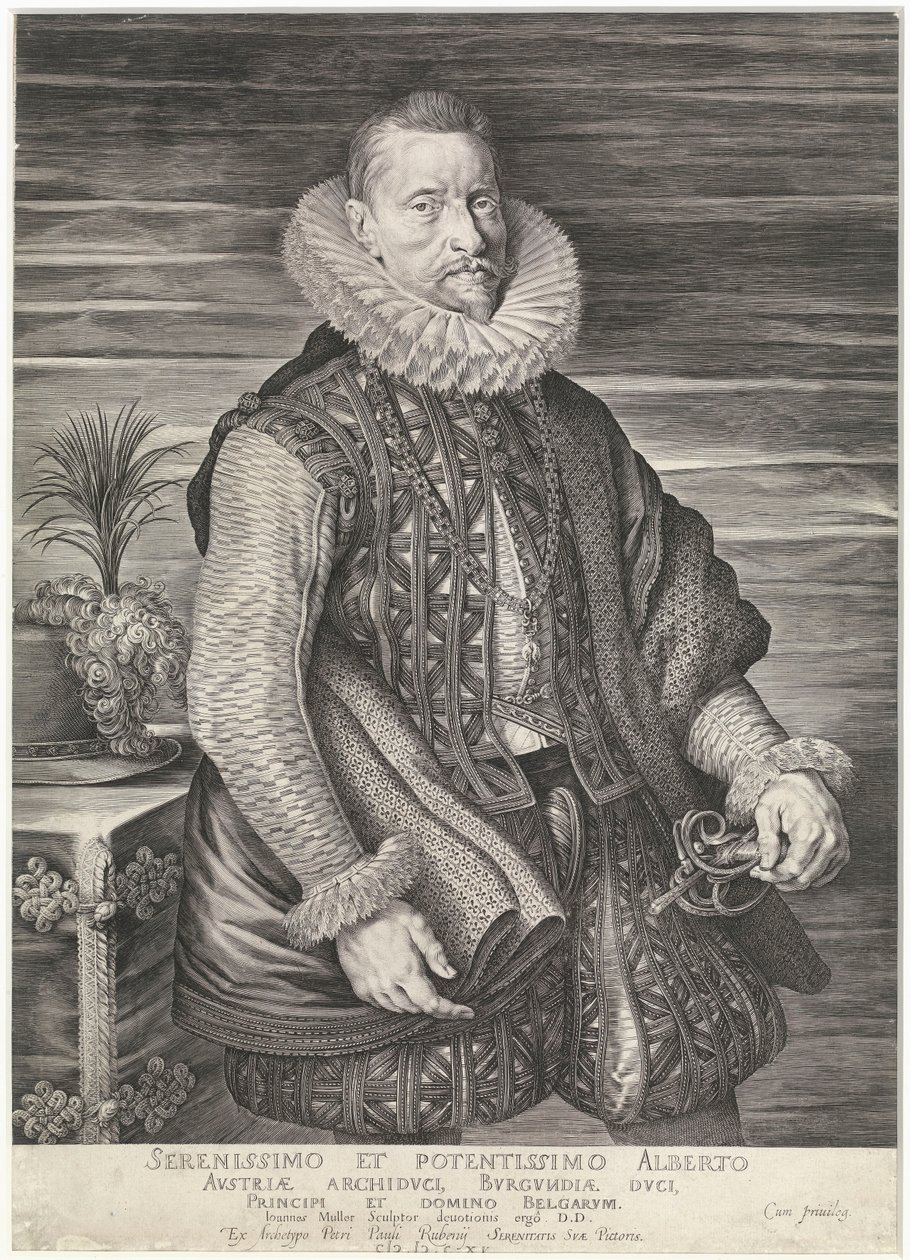 Alberto, arquiduque da Áustria de Peter Paul Rubens