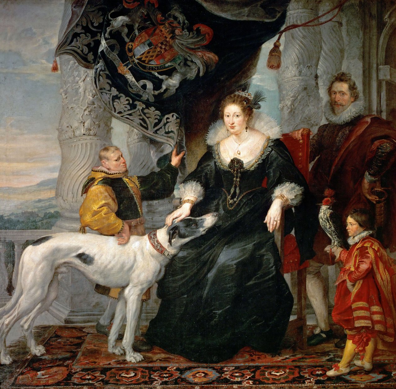 Alethea Howard, 13ª Baronesa Furnivall, Condessa de Arundel 1585-1654, nascida Lady Alethea Talbot, 1 de Peter Paul Rubens