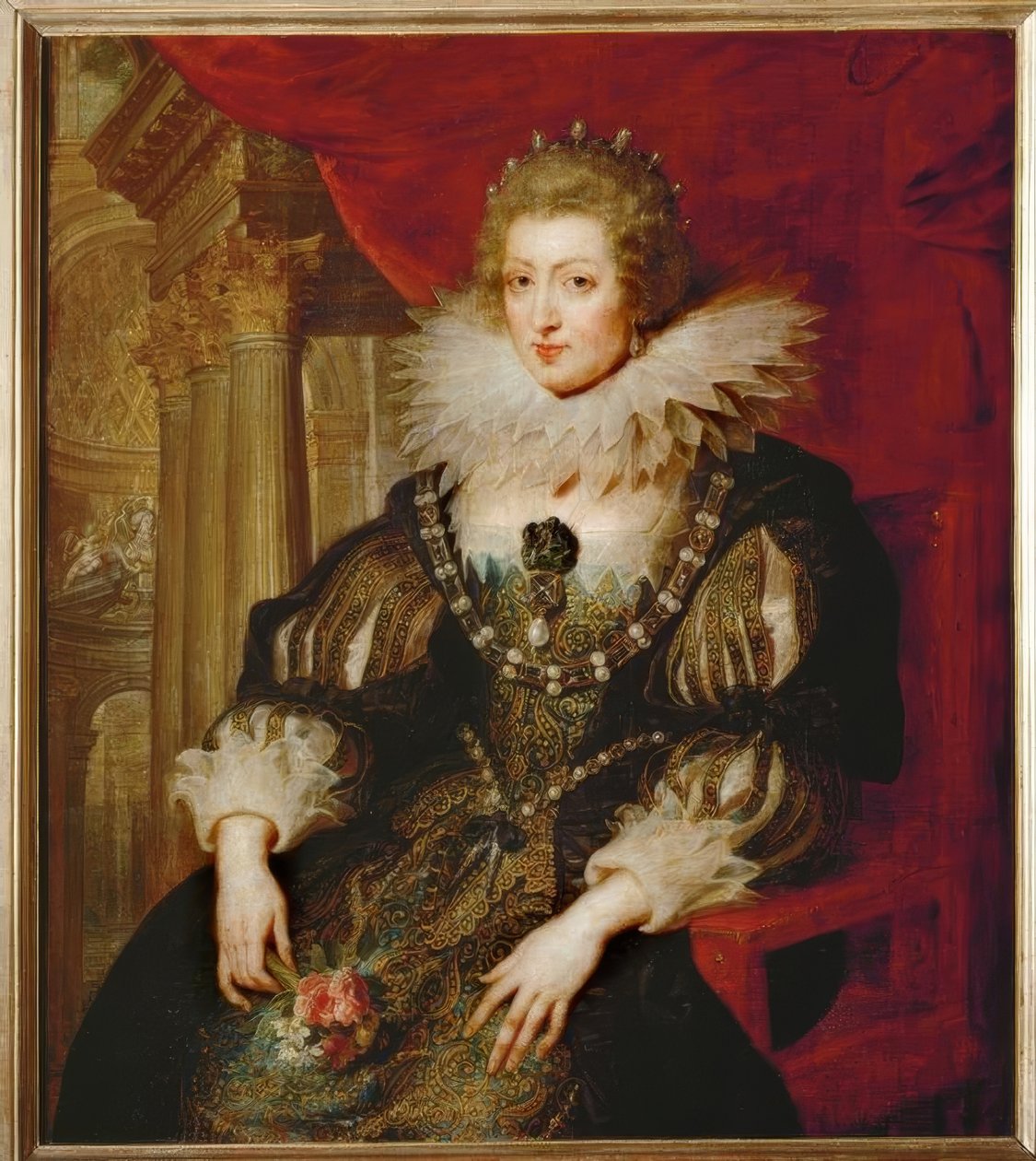 Anna da Áustria de Peter Paul Rubens