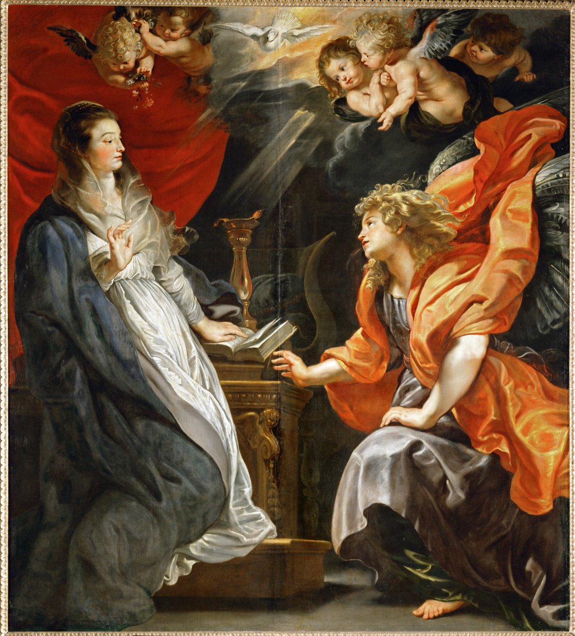 Anunciação a Santa Maria de Peter Paul Rubens
