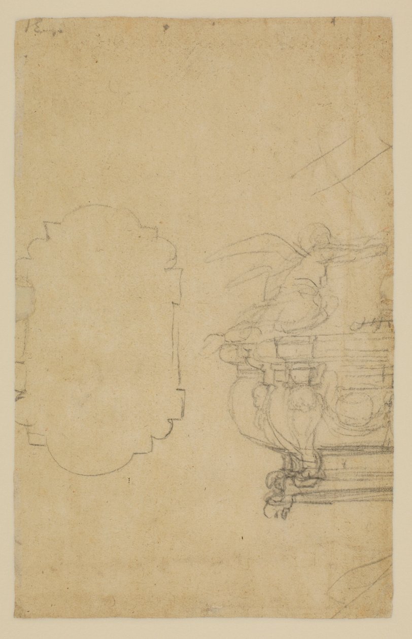 Estudos de arquitetura de Peter Paul Rubens