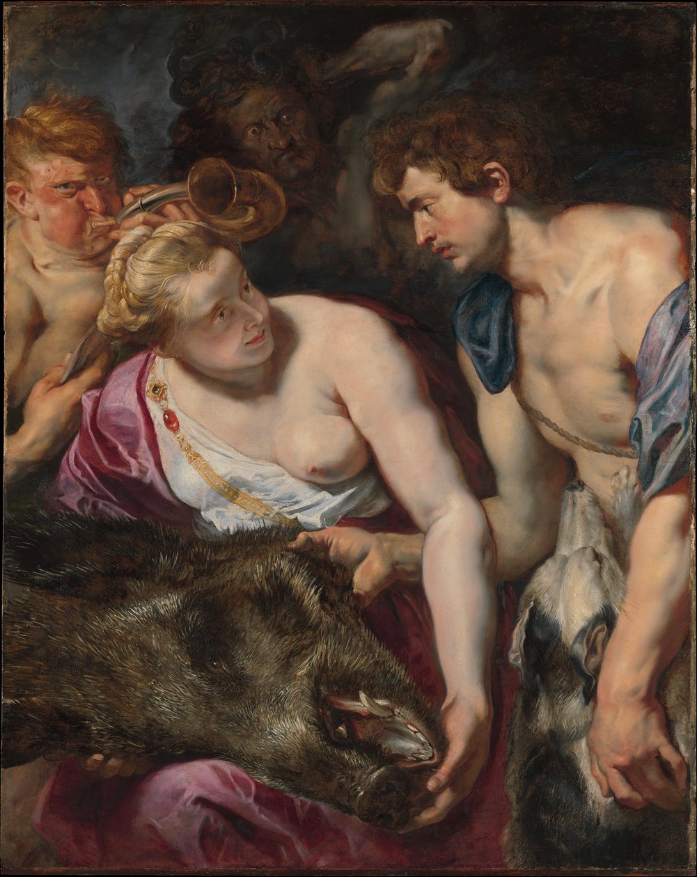 Atalanta e Meleagro de Peter Paul Rubens