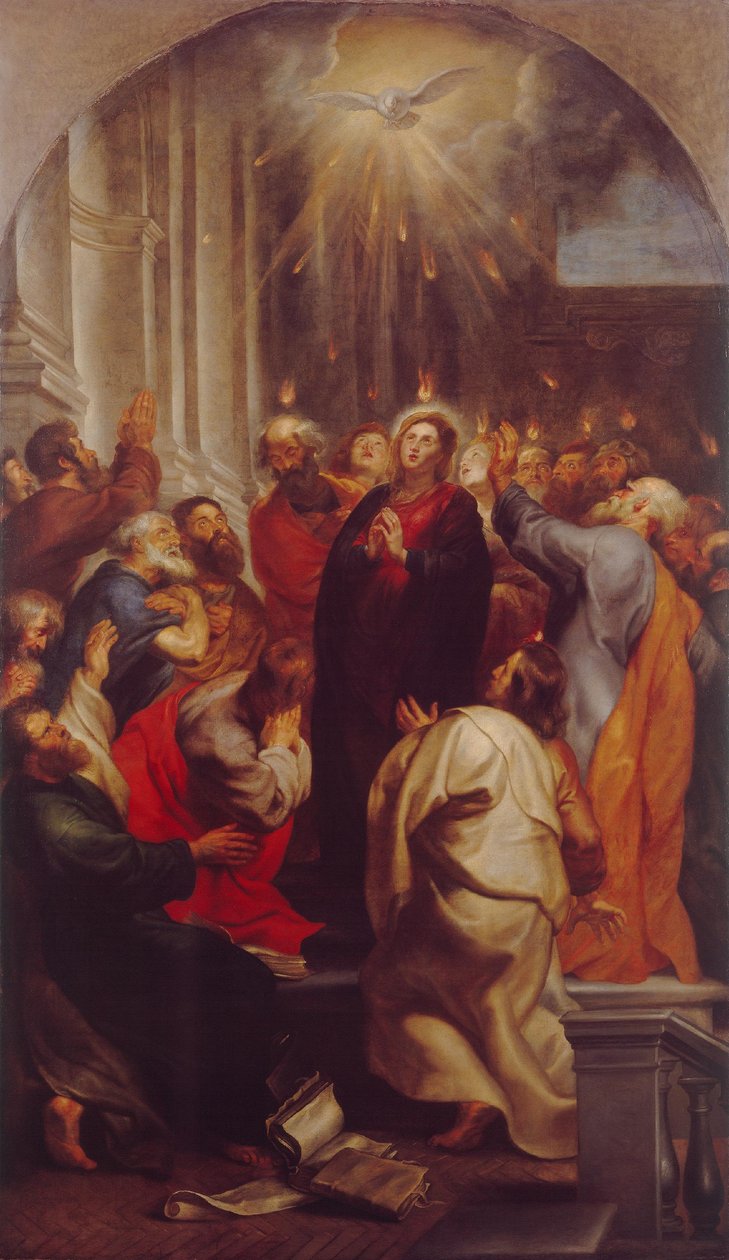 Derramamento do Espírito Santo de Peter Paul Rubens