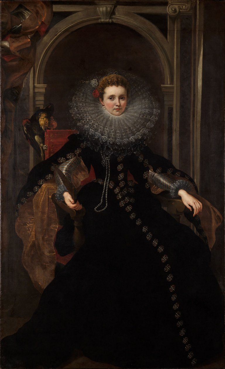 Retrato de Veronica Spinola Serra de Peter Paul Rubens