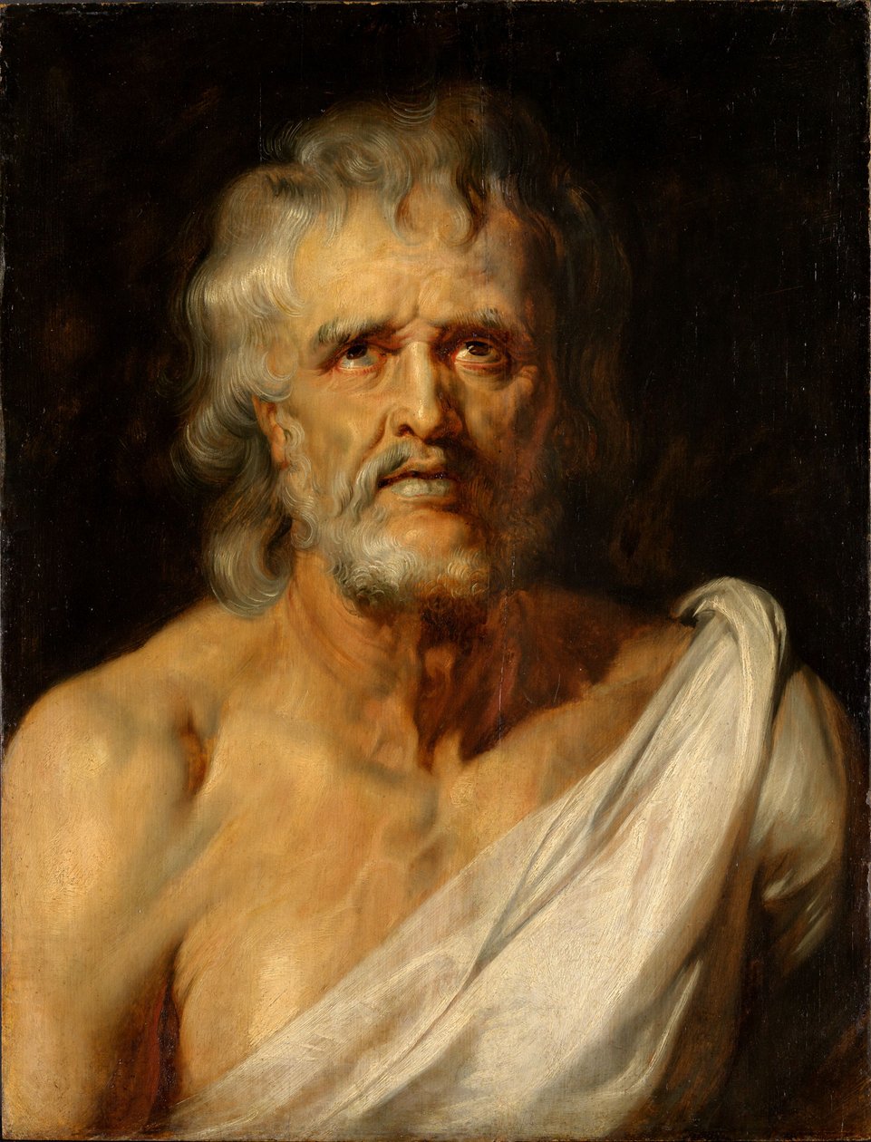 Retrato de busto do filósofo Séneca de Peter Paul Rubens