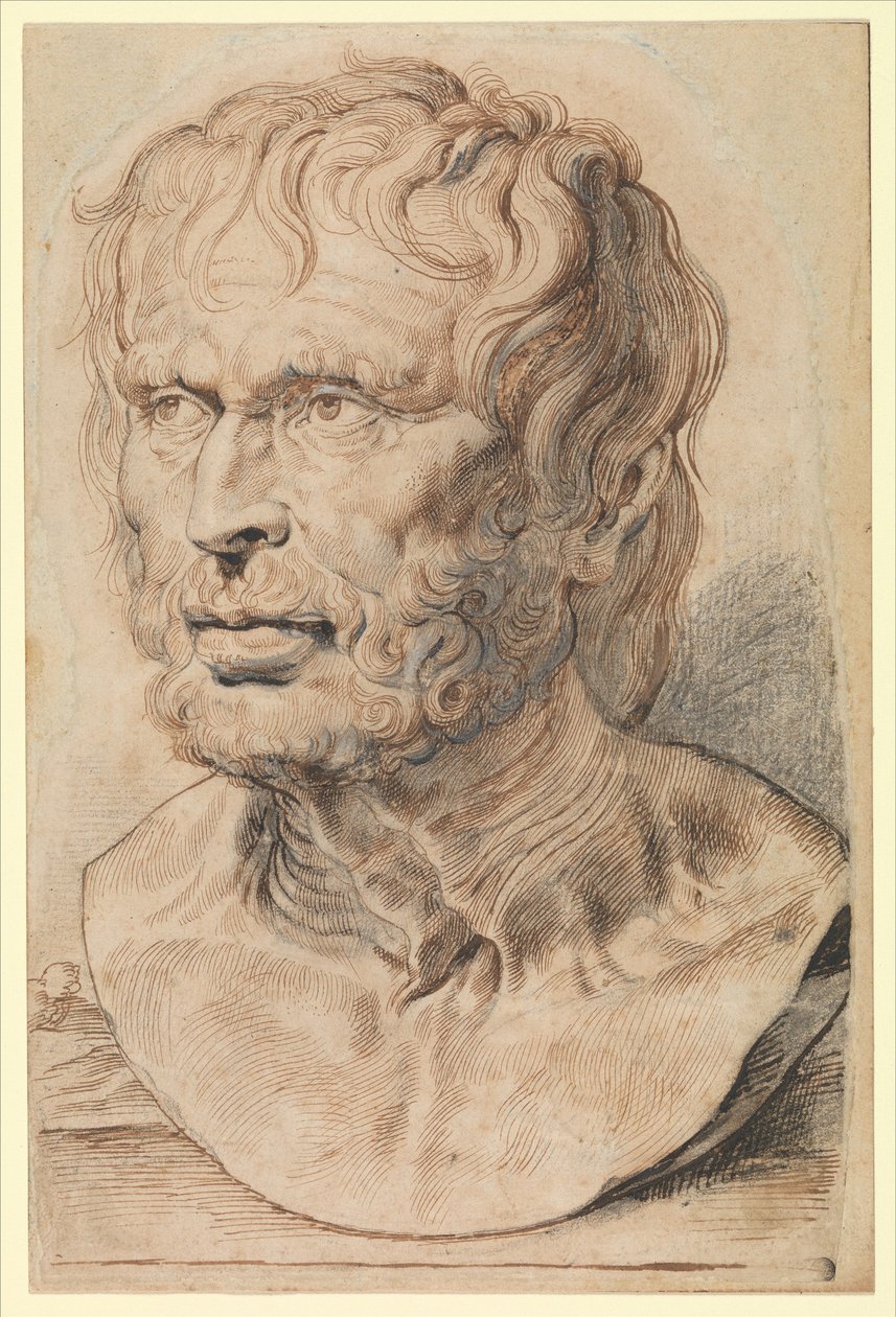 Busto do Pseudo-Séneca de Peter Paul Rubens
