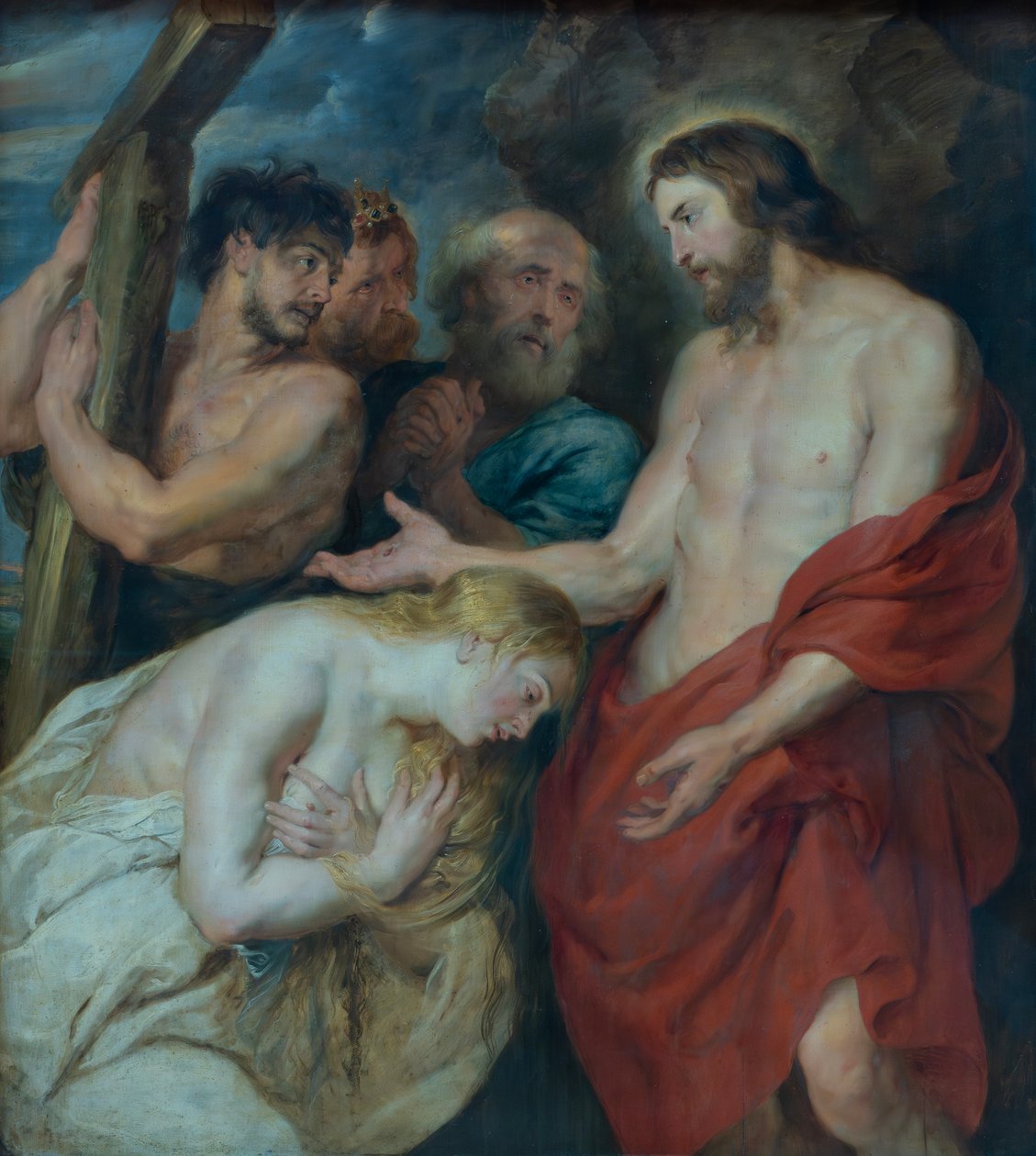 Cristo e os pecadores arrependidos de Peter Paul Rubens