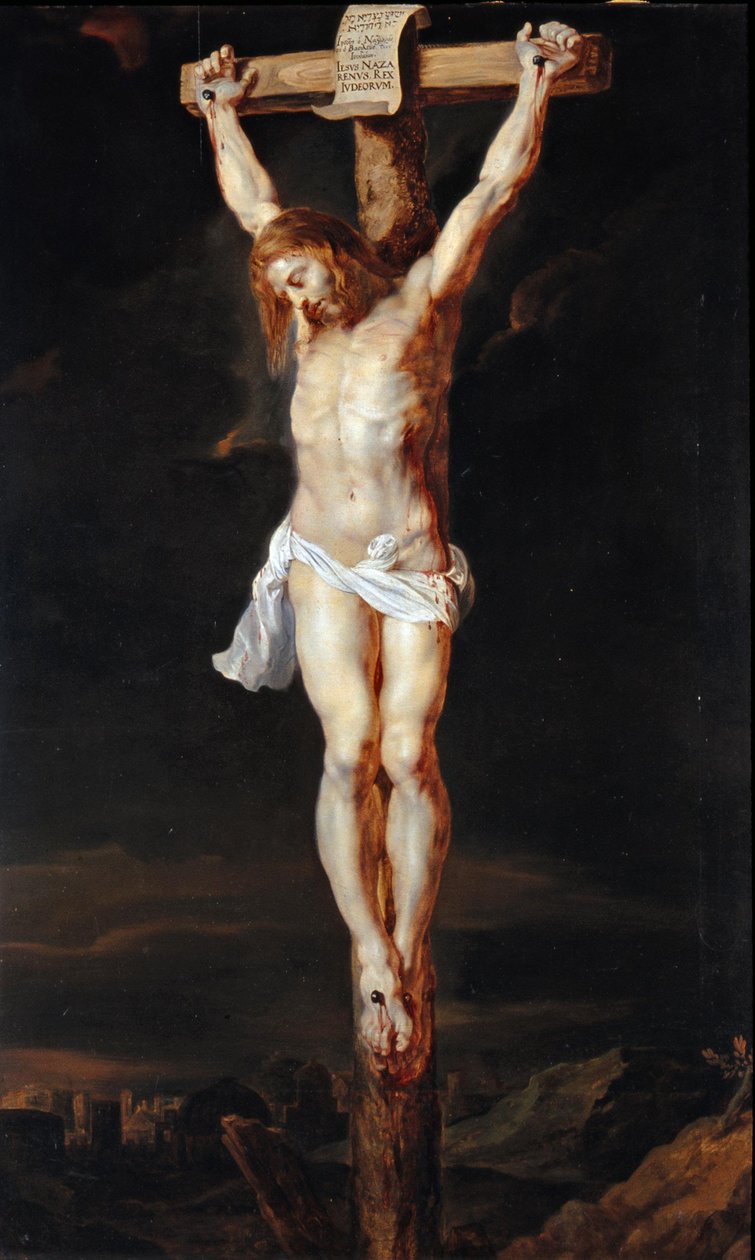Cristo na cruz de Peter Paul Rubens