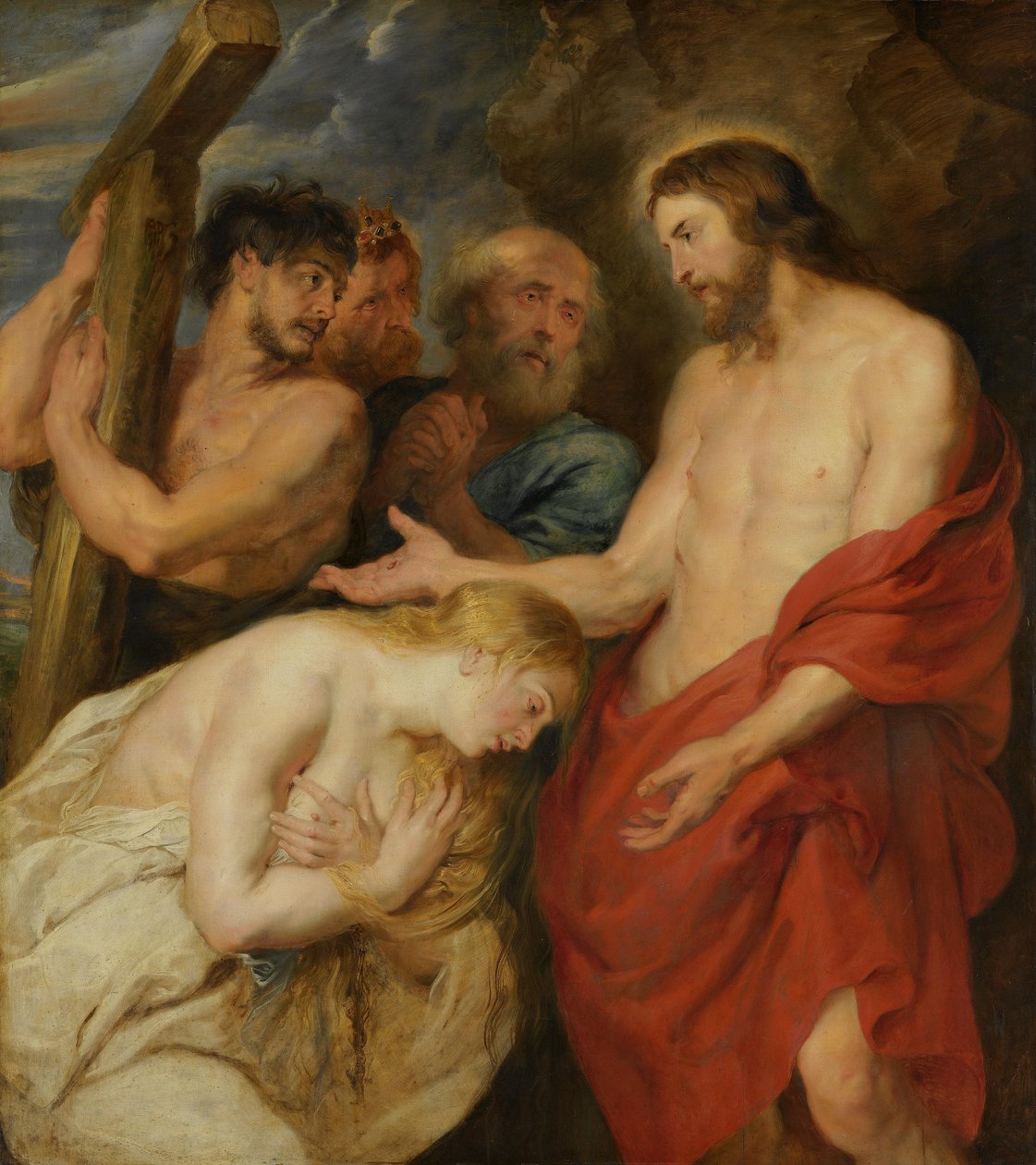Cristo e os pecadores arrependidos de Peter Paul Rubens