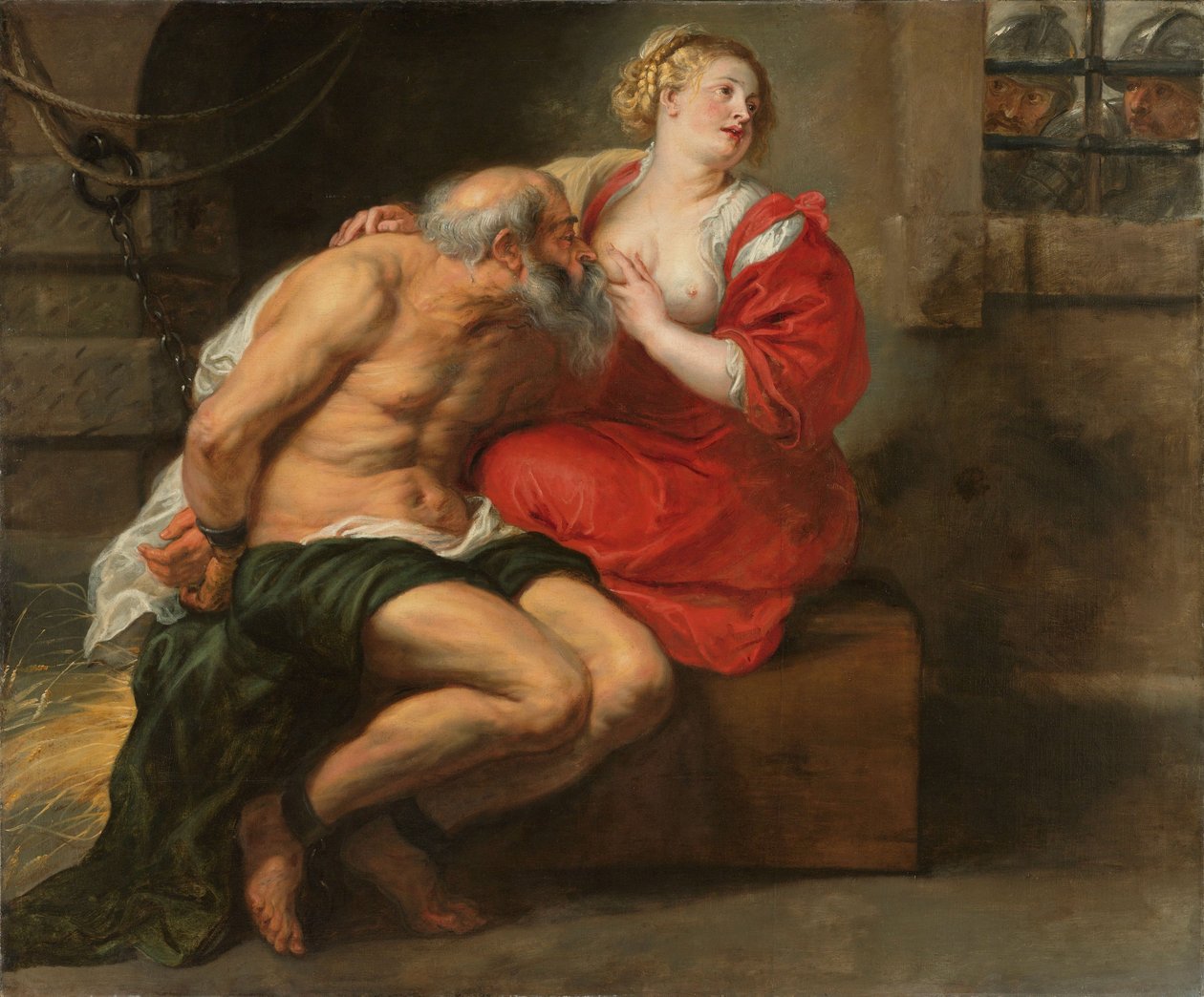 Cimon e Pero (Caridade Romana) de Peter Paul Rubens