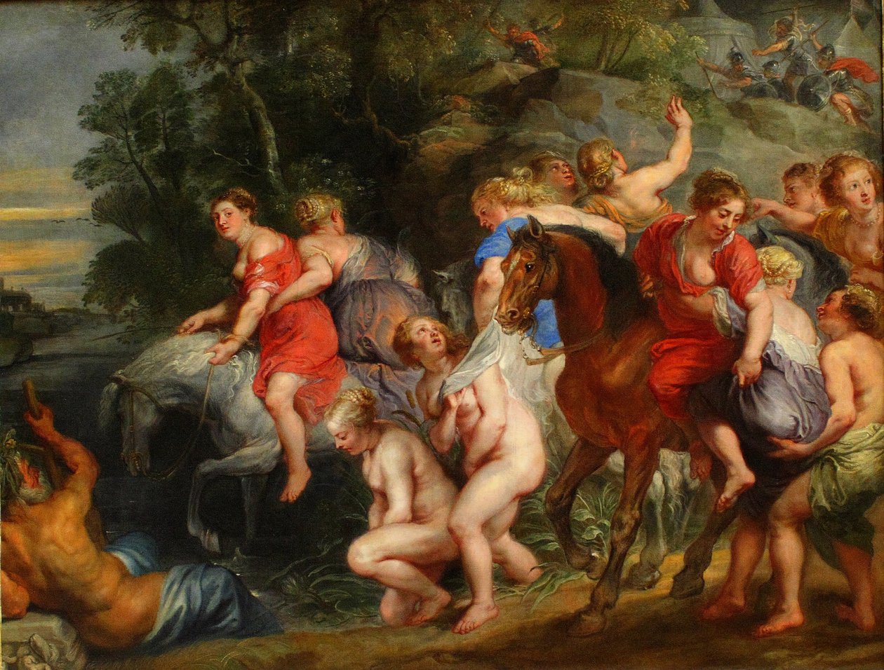 Cloelia passando o Tibre de Peter Paul Rubens
