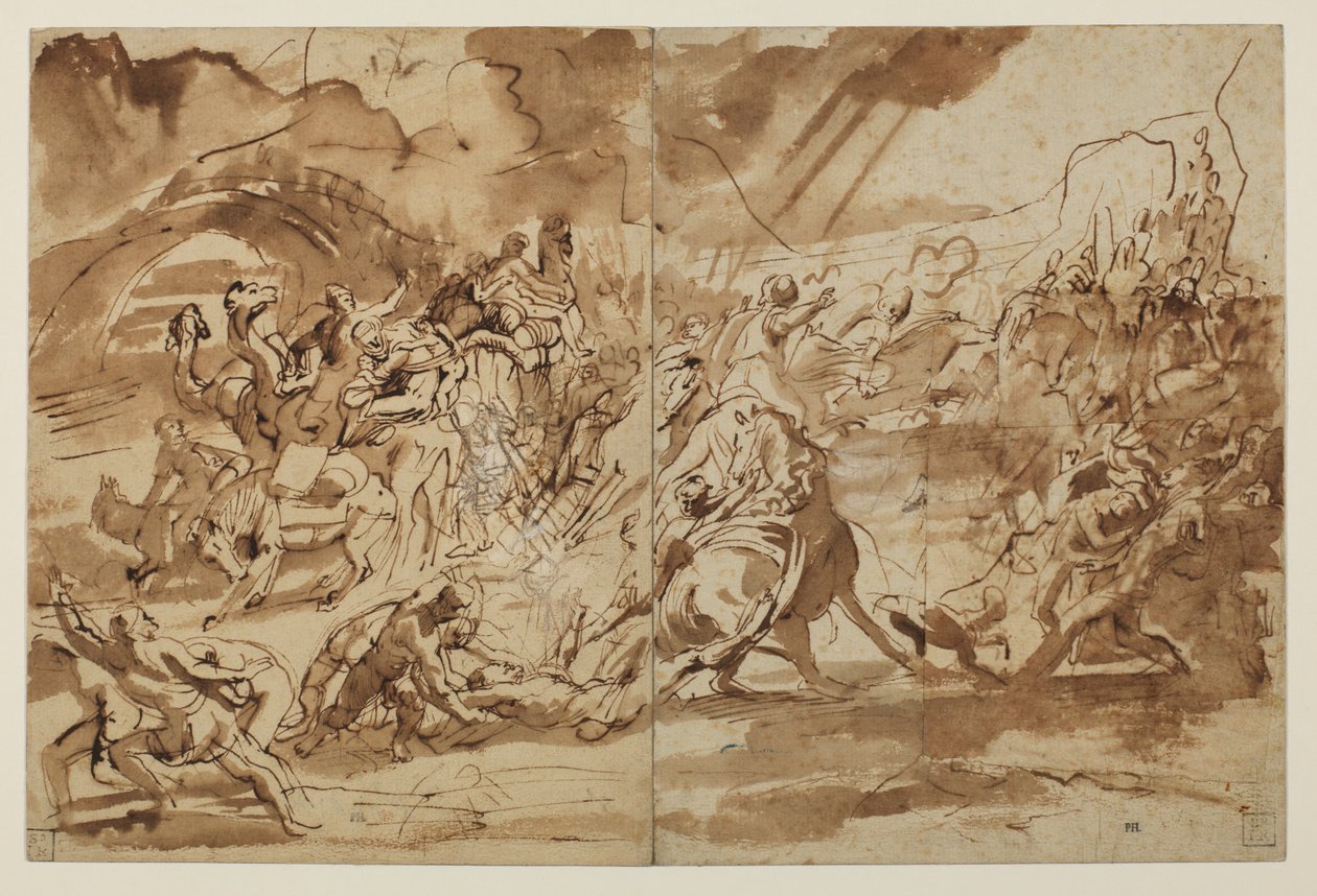 Conversão de São Paulo, 1610-1612 de Peter Paul Rubens