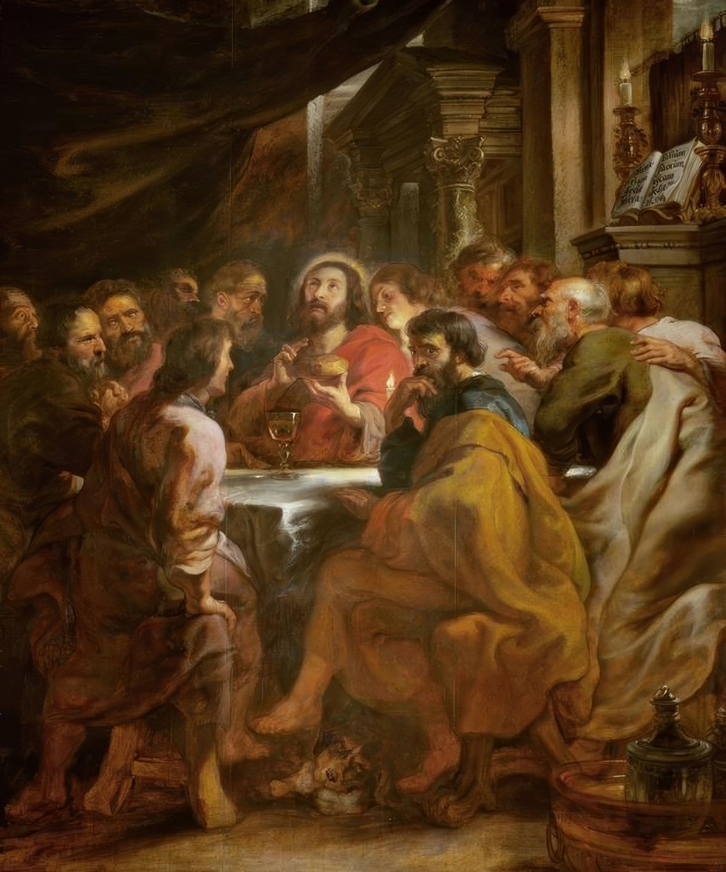 A Ceia do Senhor de Peter Paul Rubens