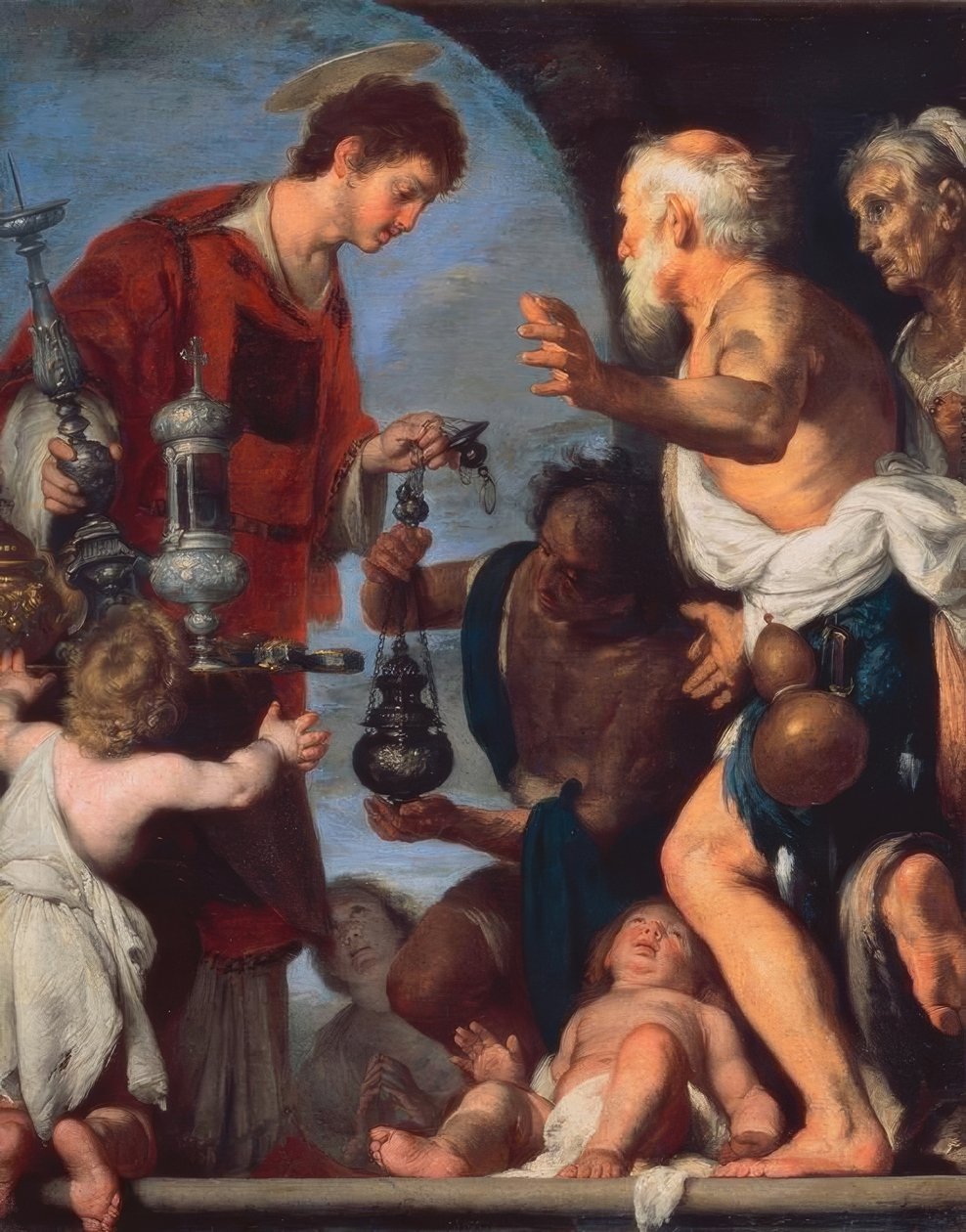 O martírio de São Livino de Peter Paul Rubens