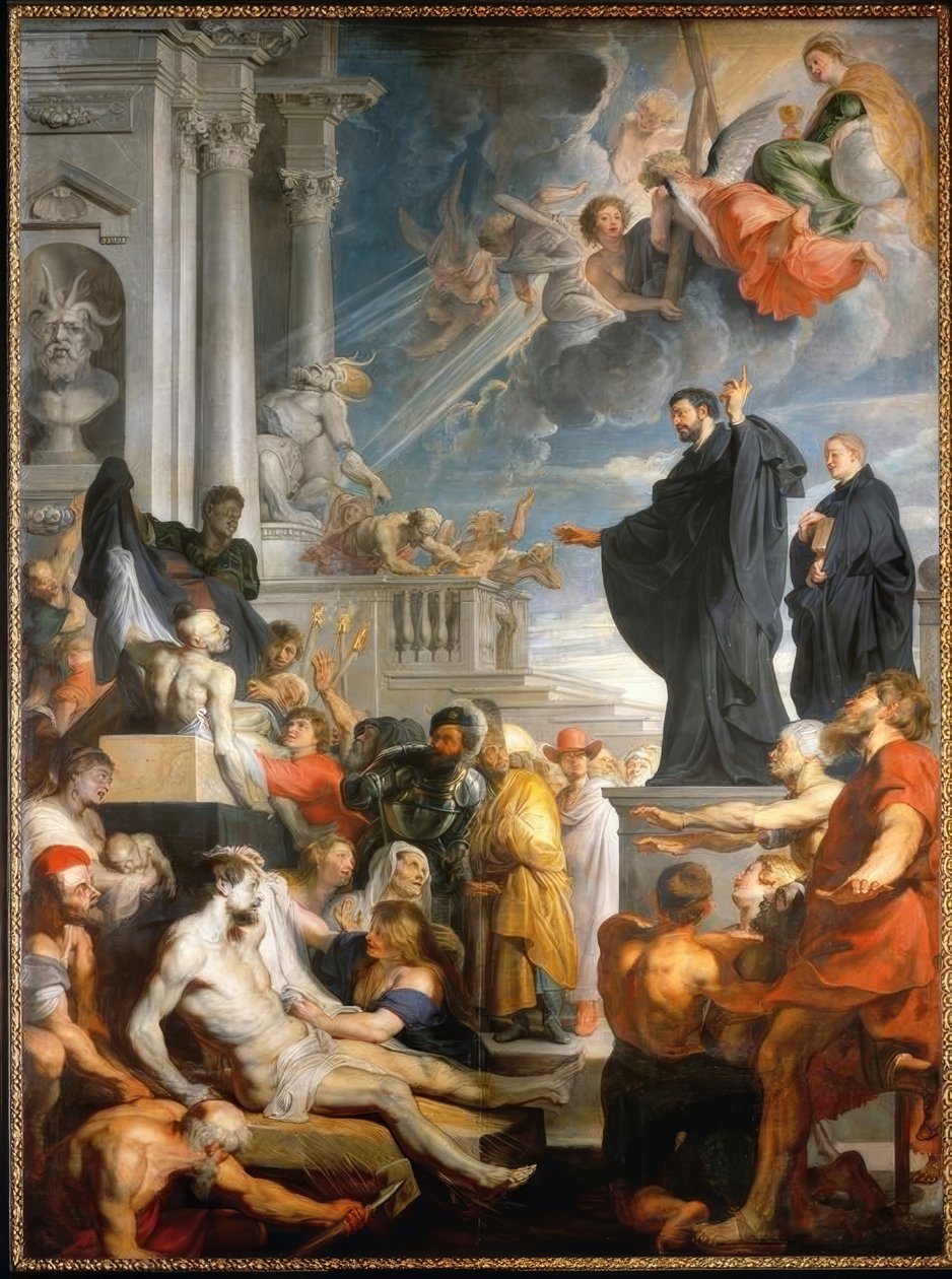 O milagre de São Francisco Xavier de Peter Paul Rubens