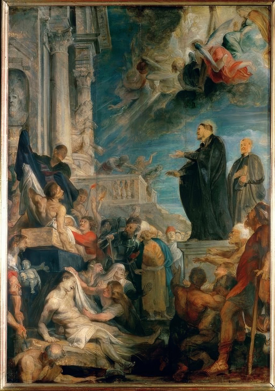 O milagre de São Francisco Xavier de Peter Paul Rubens