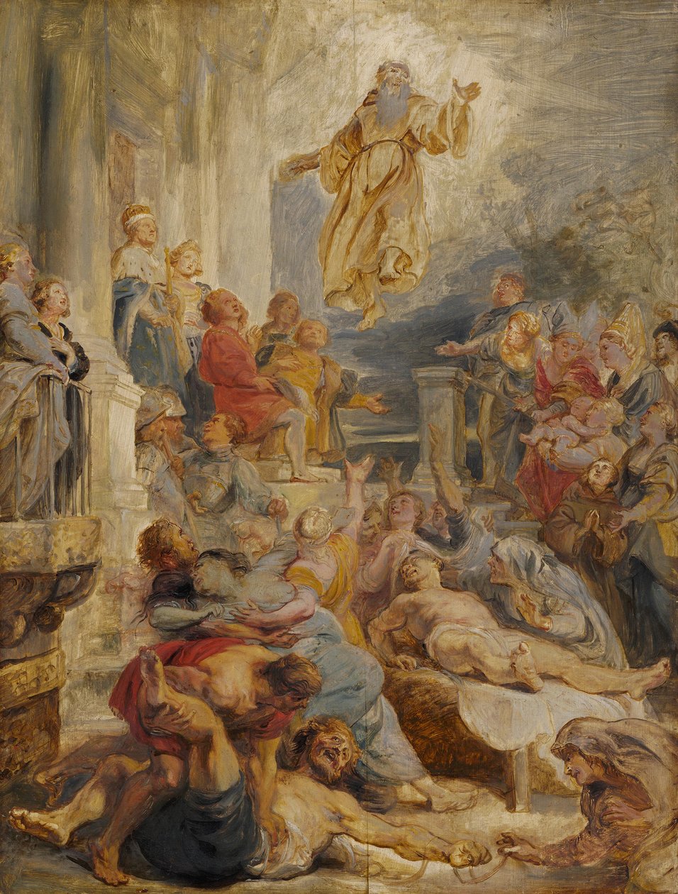 O milagre de São Francisco de Paula de Peter Paul Rubens