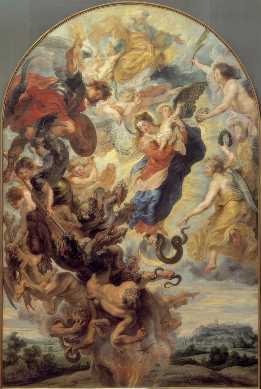 A mulher apocalíptica de Peter Paul Rubens