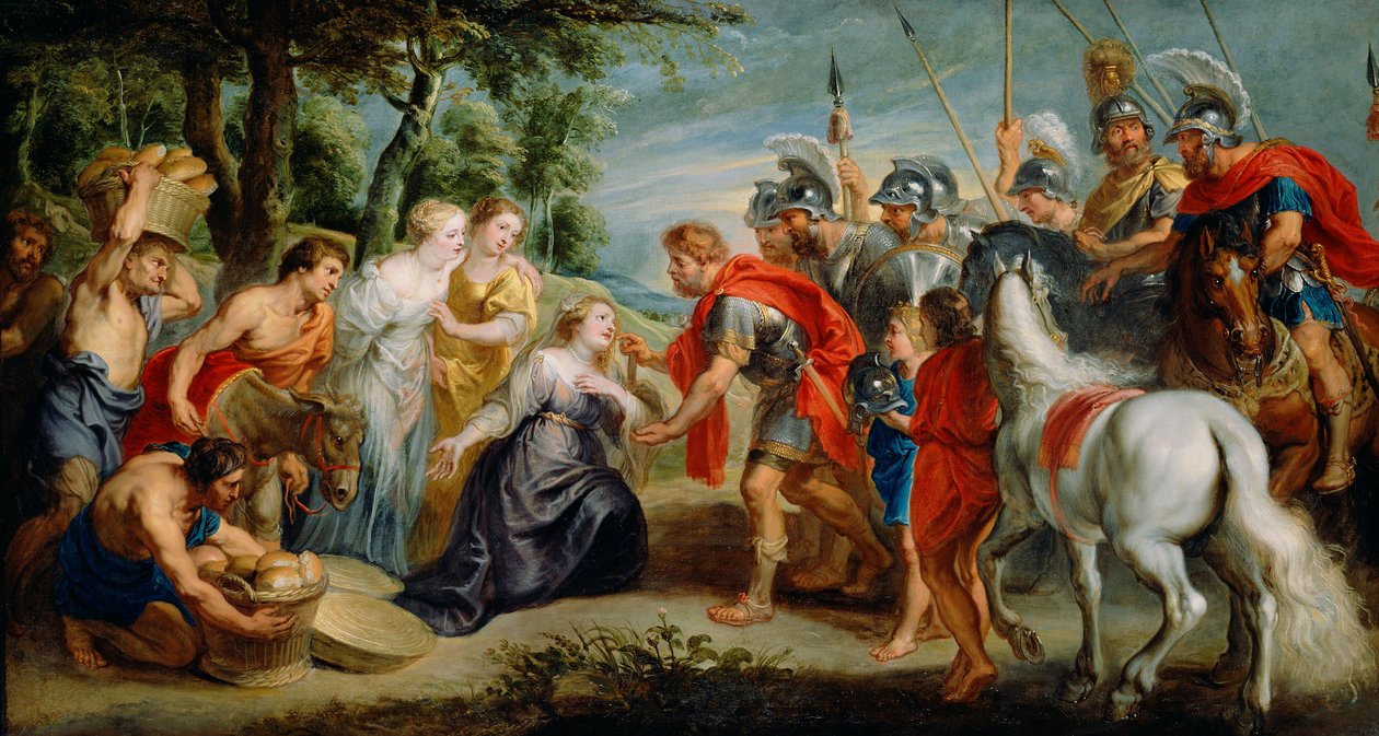 O Encontro de David com Abigail de Peter Paul Rubens