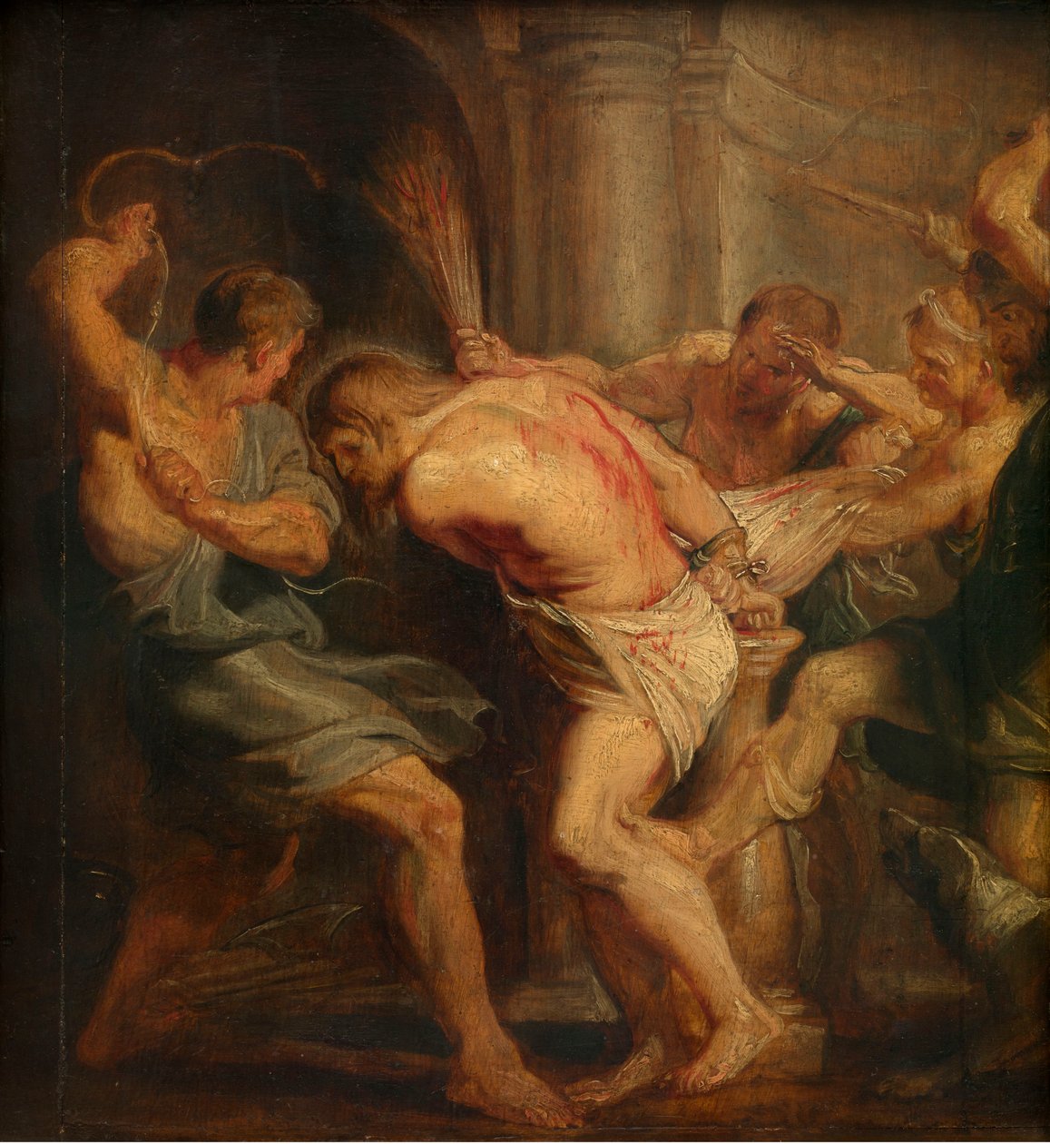 A flagelação de Cristo de Peter Paul Rubens