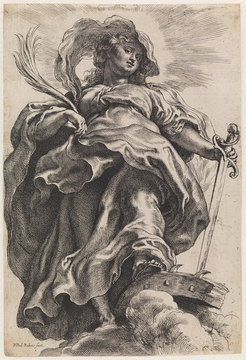 Santa Catarina de Peter Paul Rubens