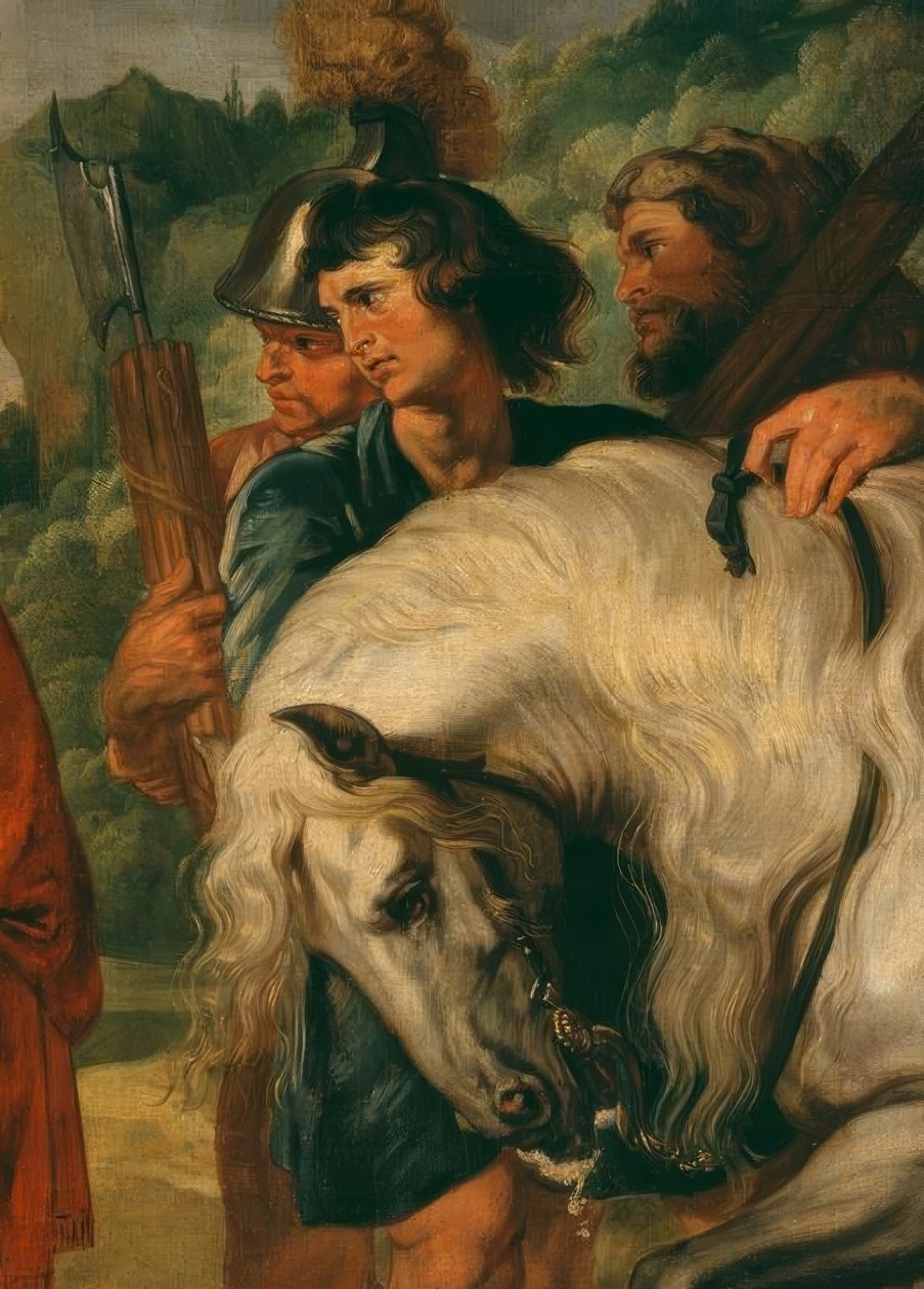 Decius Mus combina com seu destino. de Peter Paul Rubens
