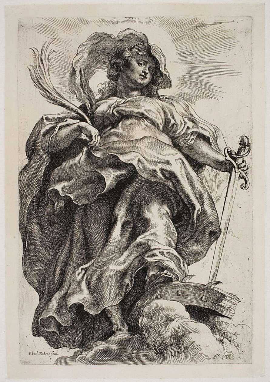 Santa Catarina de Alexandria de Peter Paul Rubens