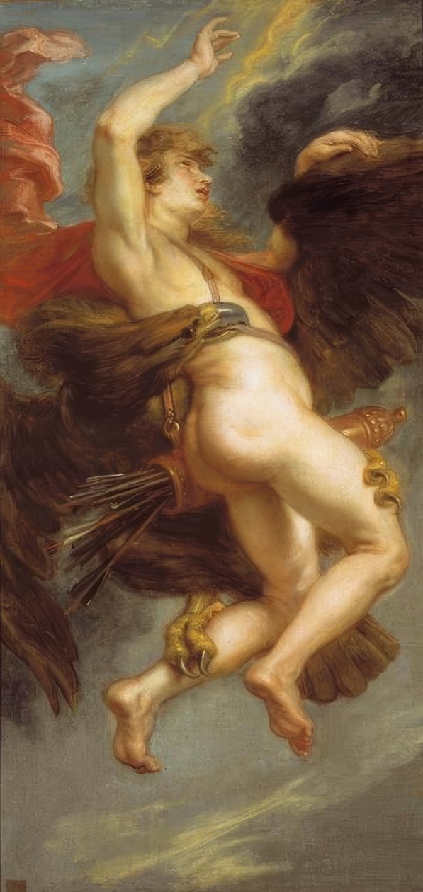 O assalto a Ganimedes de Peter Paul Rubens