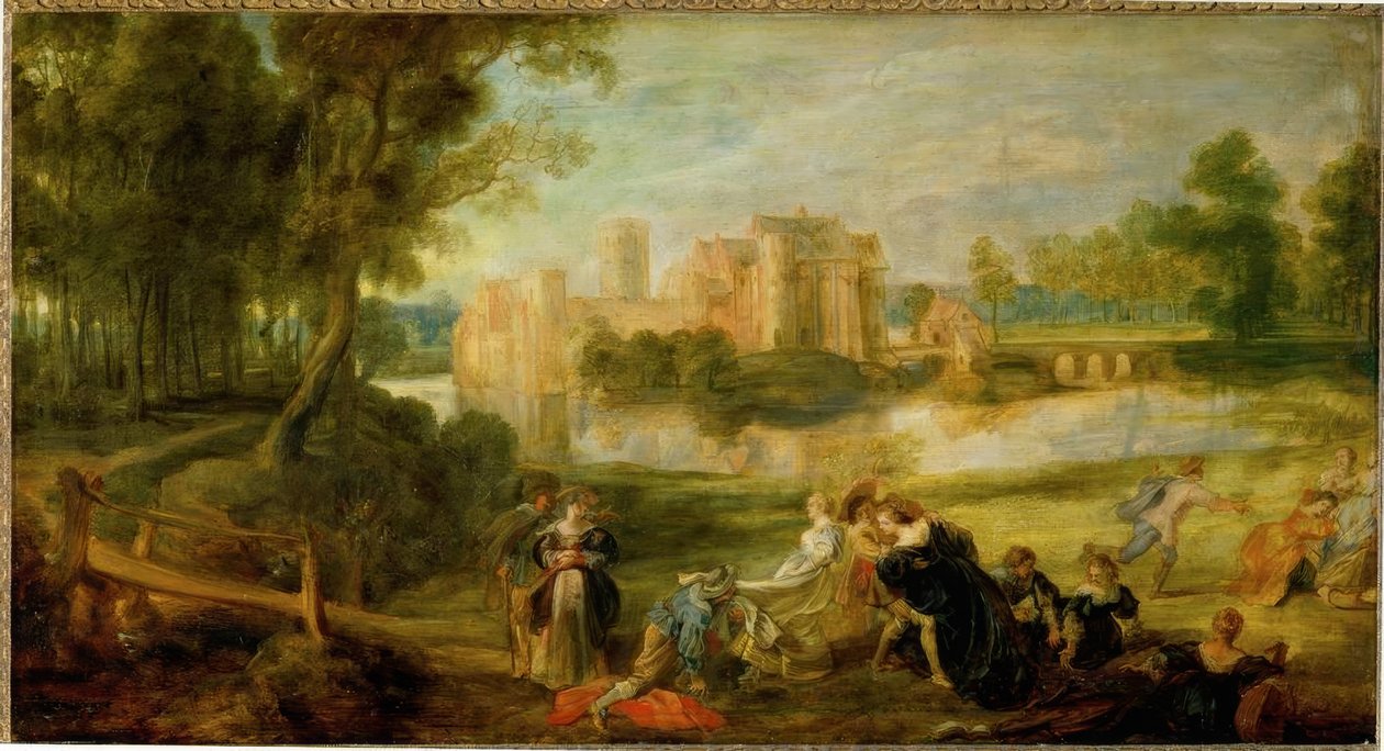 O parque do castelo de Peter Paul Rubens