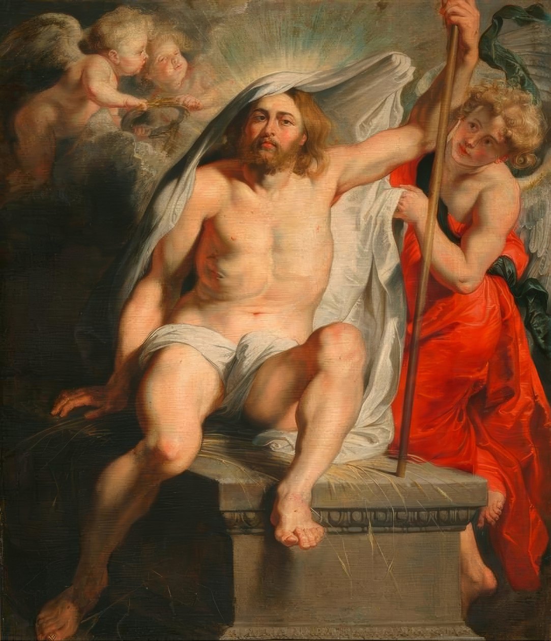 Cristo ressuscitado triunfante de Peter Paul Rubens