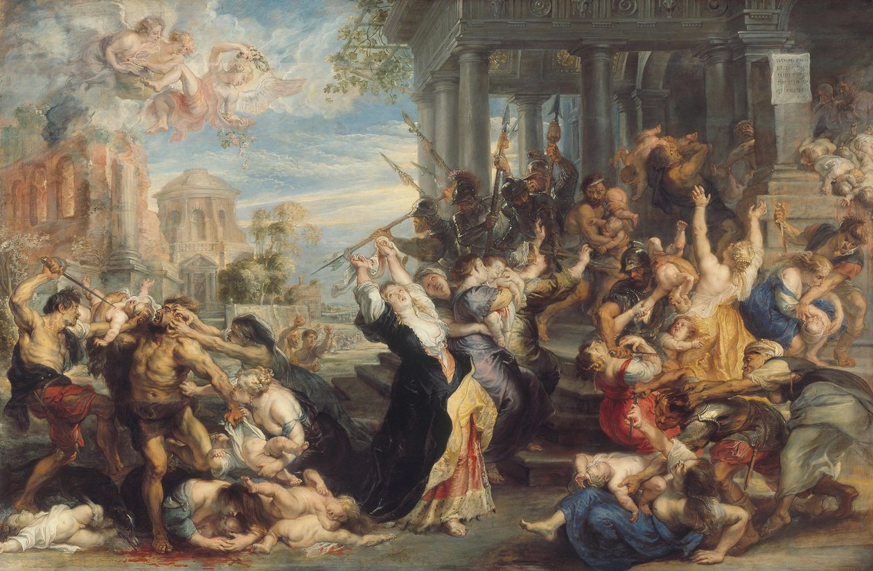 O Massacre dos Inocentes de Peter Paul Rubens