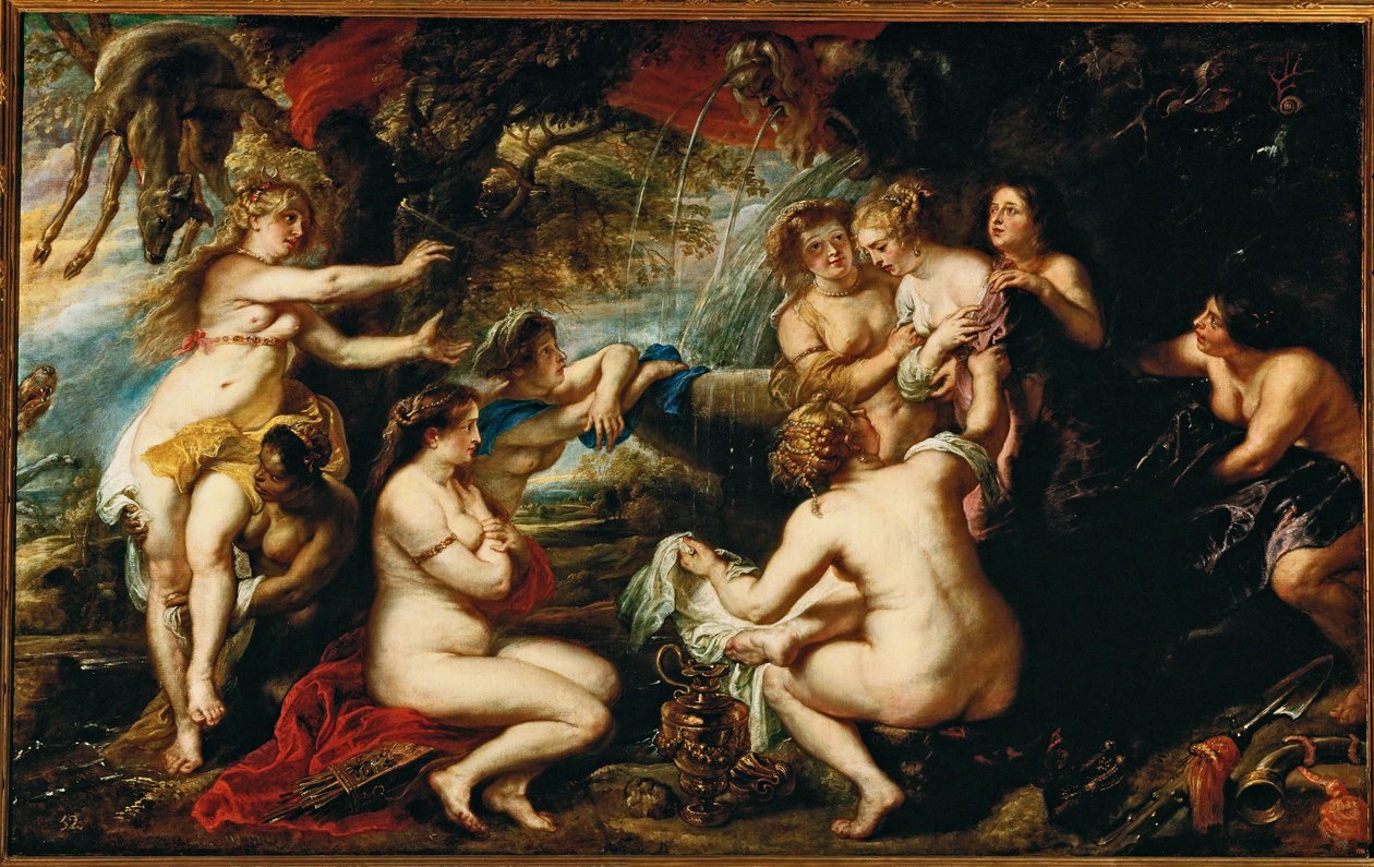 Diana e Calisto (pintura sobre tela) de Peter Paul Rubens