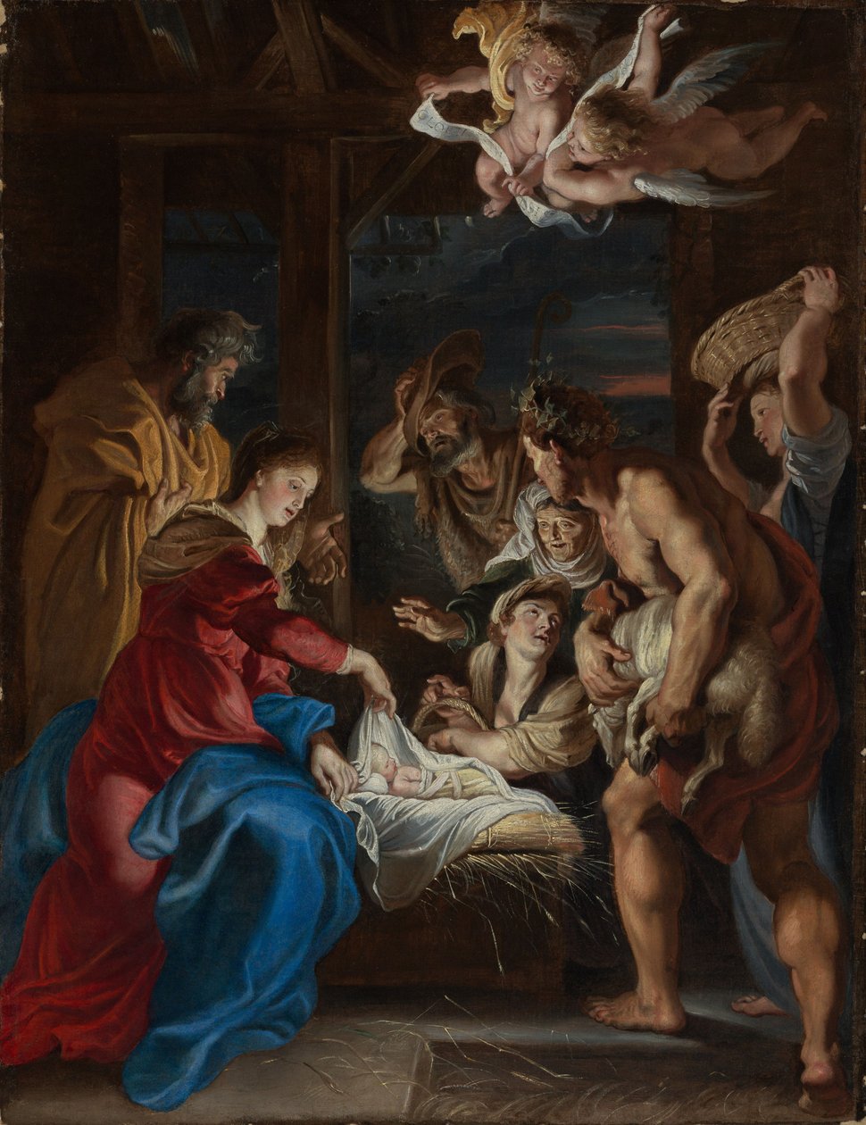 A adoração dos pastores de Peter Paul Rubens