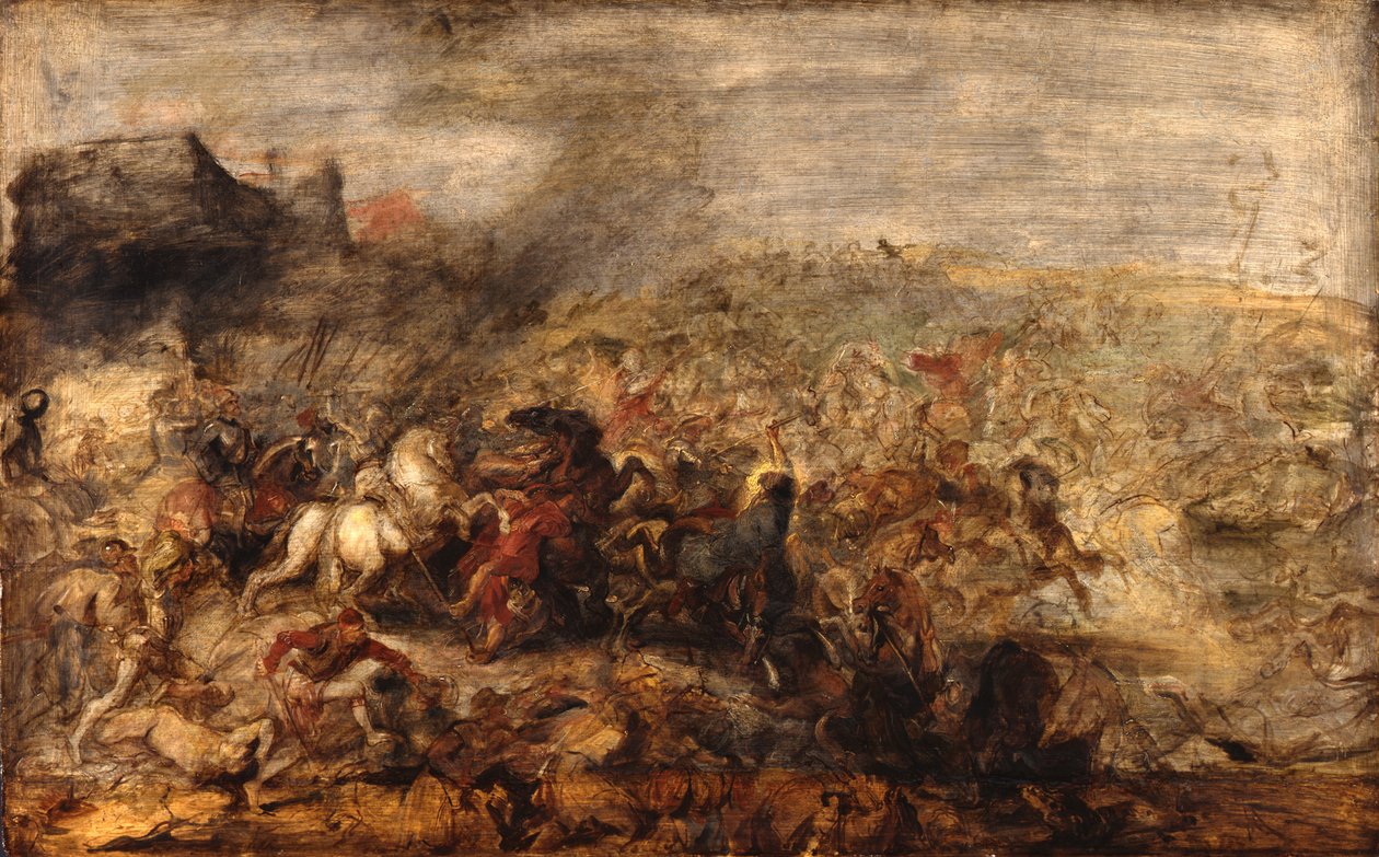 A conquista de Tunes por Carlos V (1535) de Peter Paul Rubens