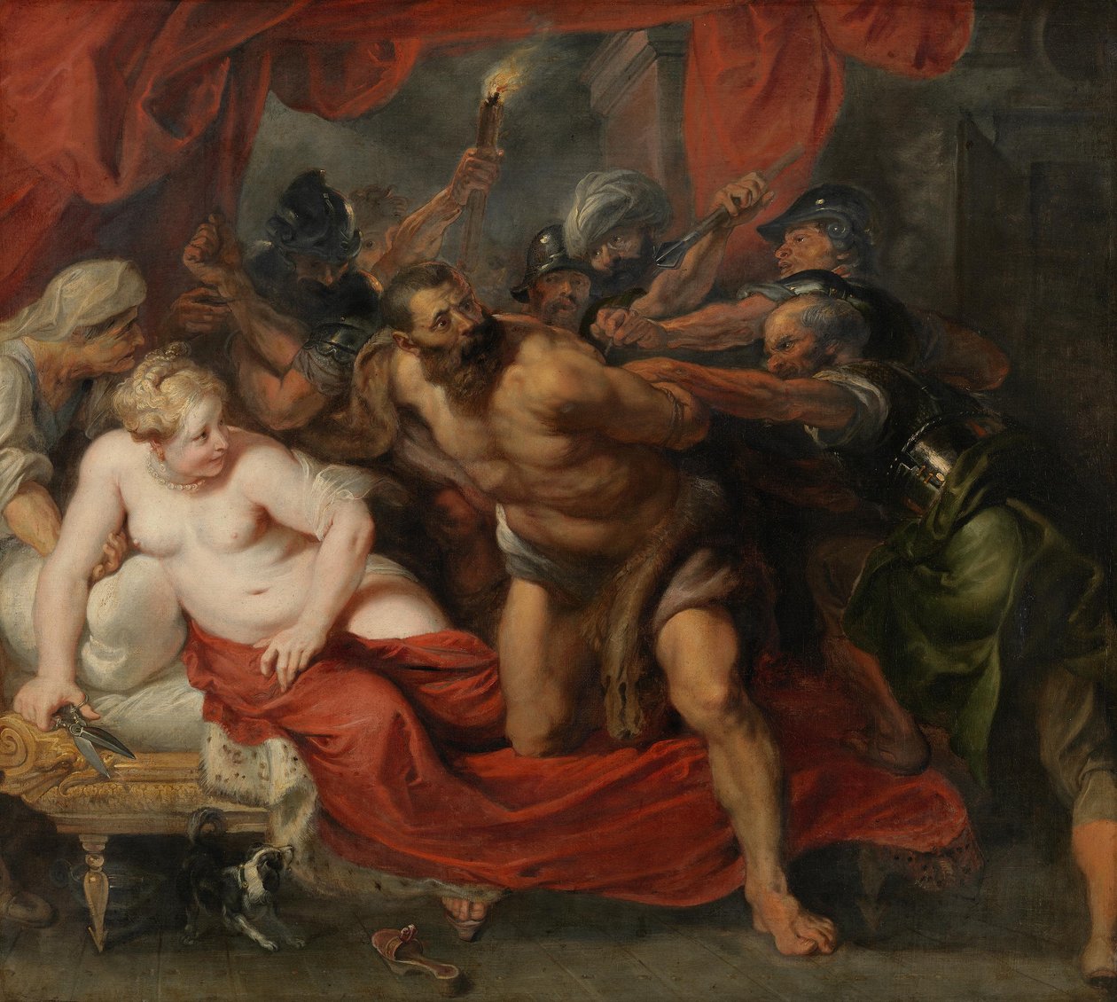 A captura de Sansão de Peter Paul Rubens