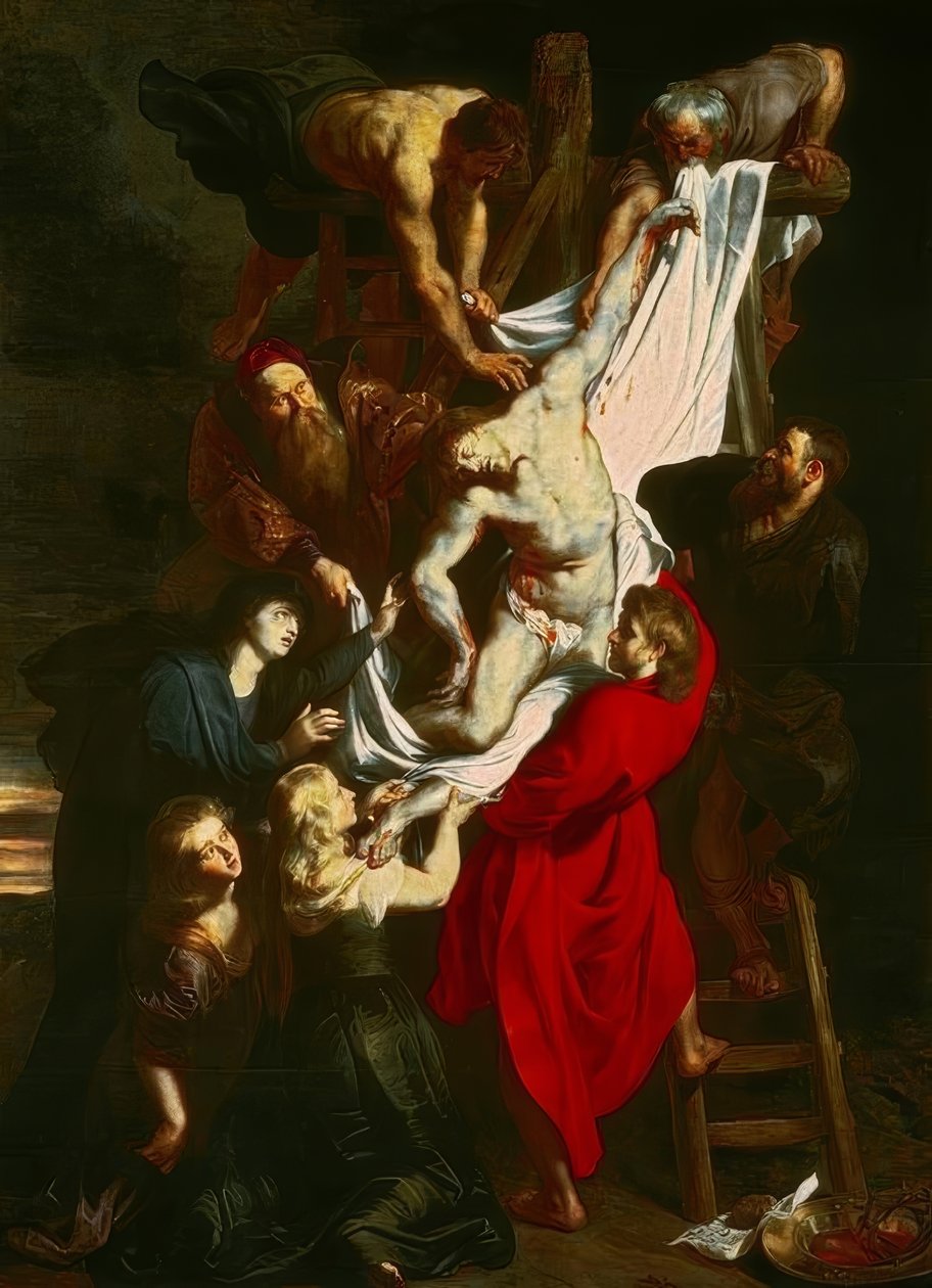 A descida da cruz de Peter Paul Rubens