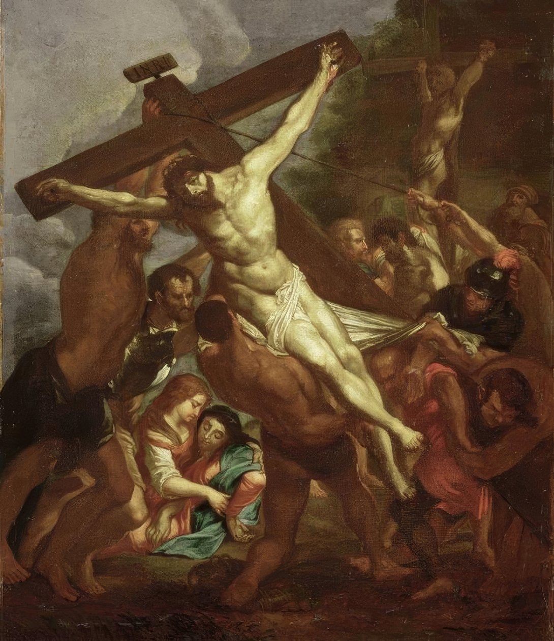 A ereção cruzada de Peter Paul Rubens