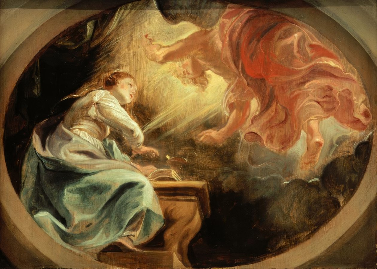A Anunciação a Maria de Peter Paul Rubens